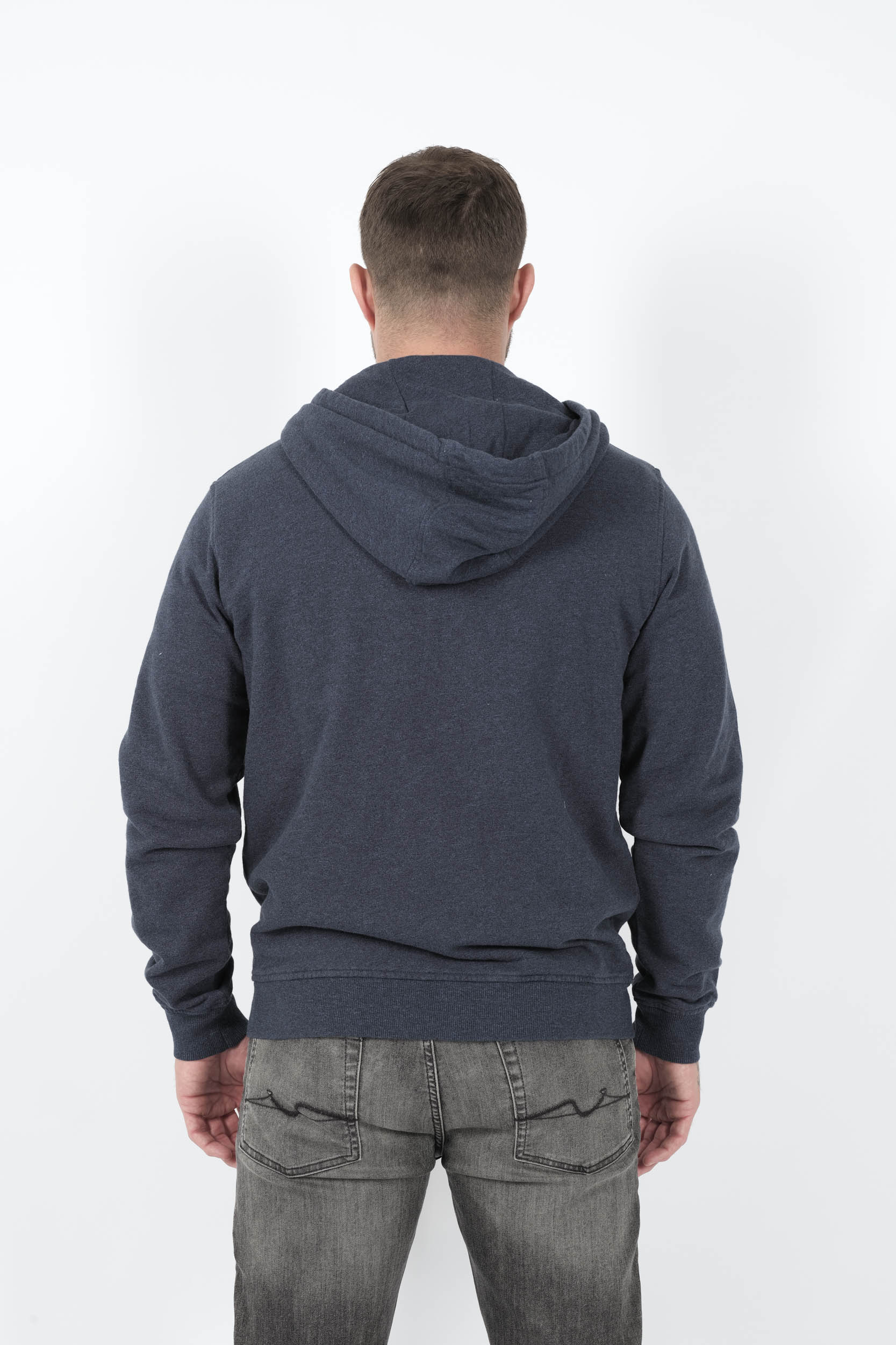  Image du produit SWEAT WOOLRICH AVEC ZIP ET CAPUCHE BLEU W02654014-398 - 5