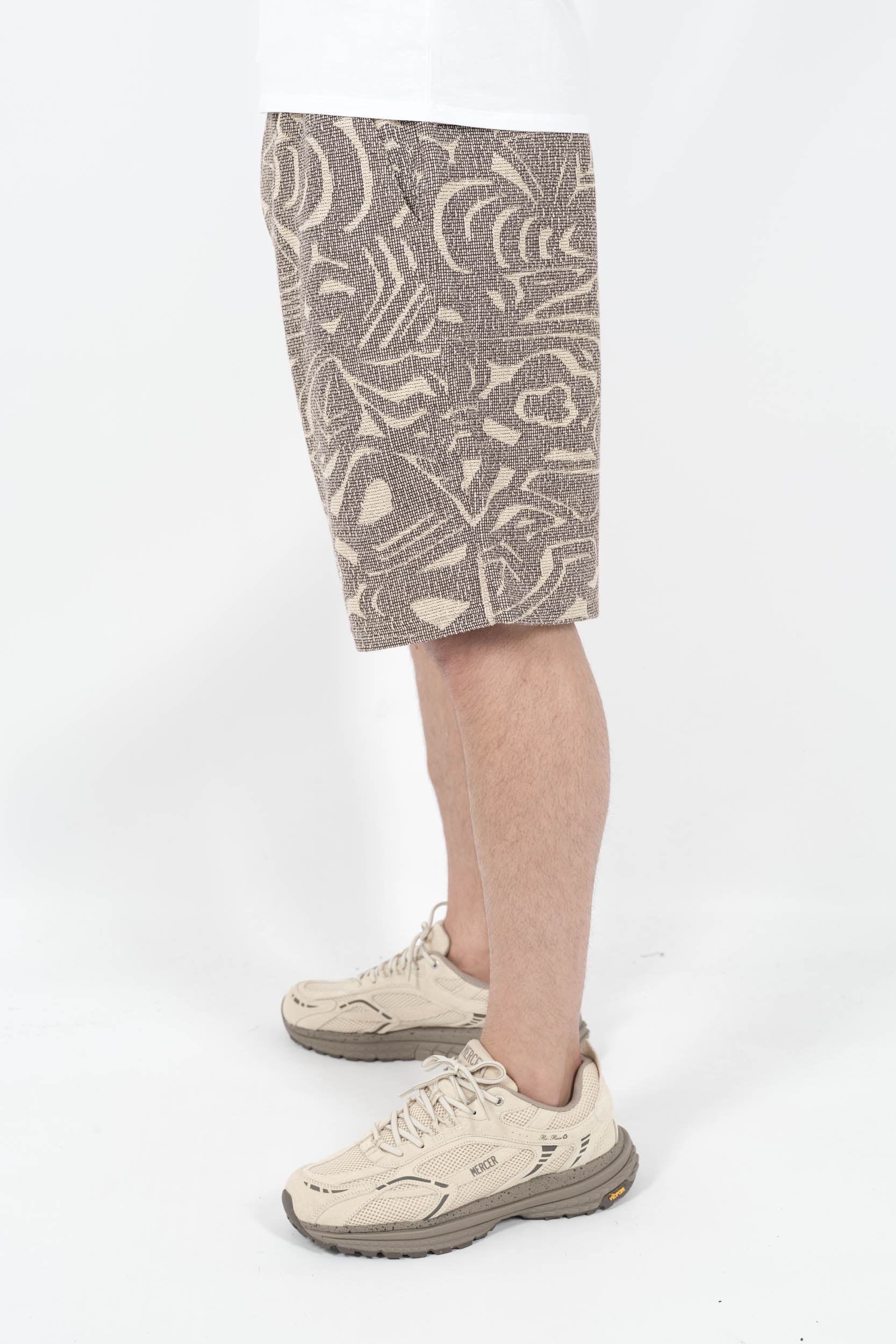  Image du produit SHORT NN07 AVEC MOTIF ECRU/MARRON JERRY SH-826 - 4