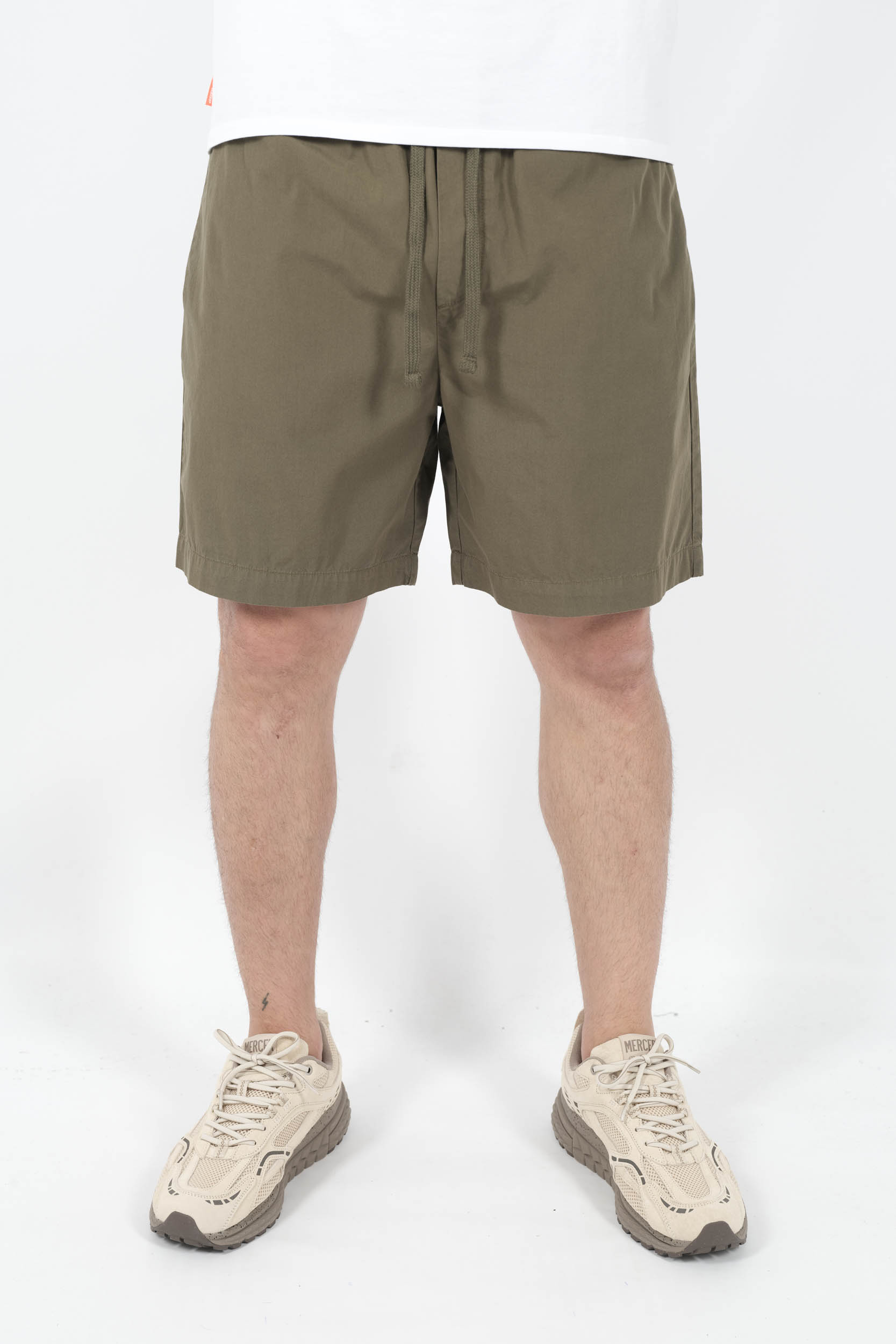  Image du produit SHORT WOOLRICH AVEC CEINTURE ELASTIQUE KAKI WOSH0067-6006 - 3