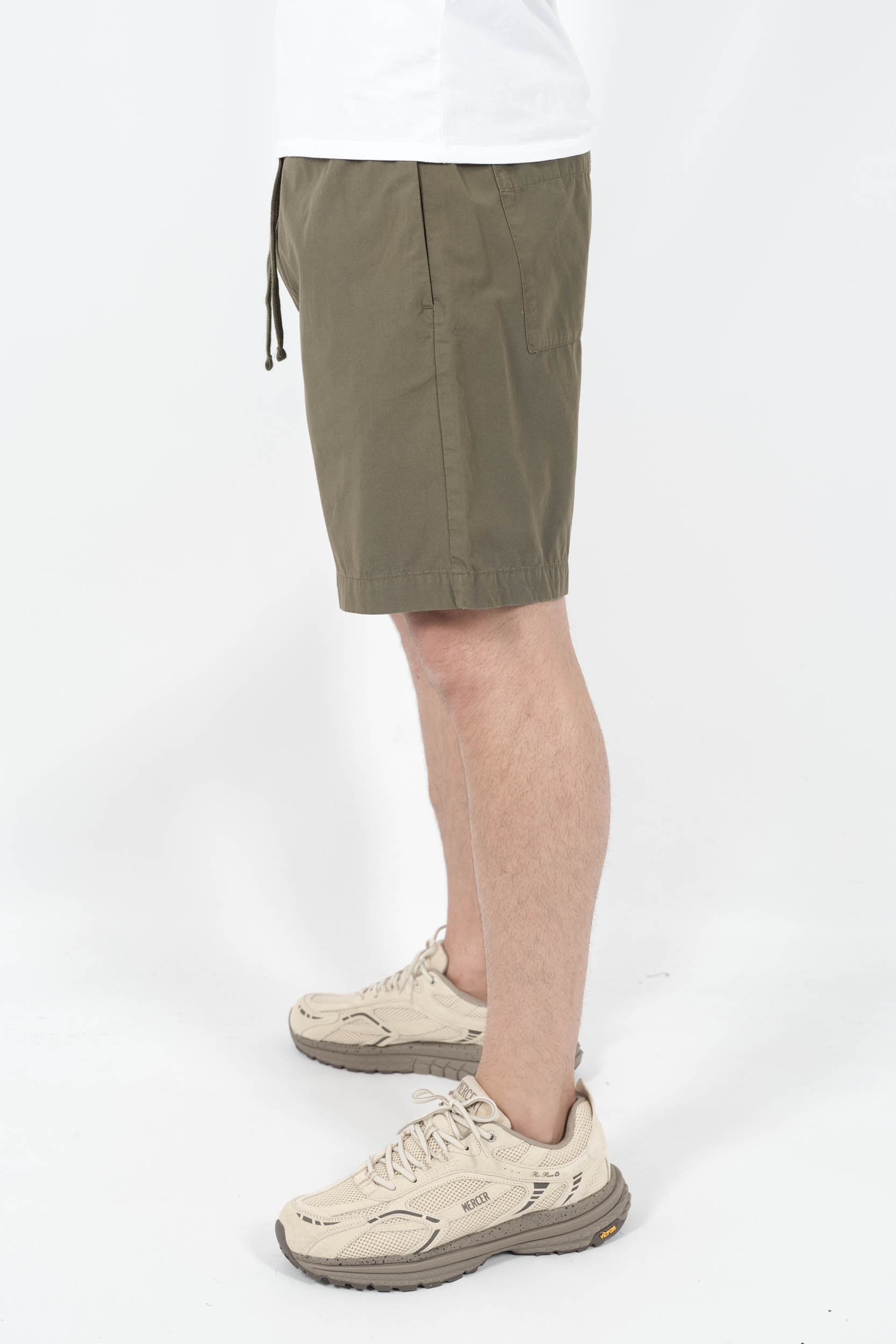  Image du produit SHORT WOOLRICH AVEC CEINTURE ELASTIQUE KAKI WOSH0067-6006 - 4