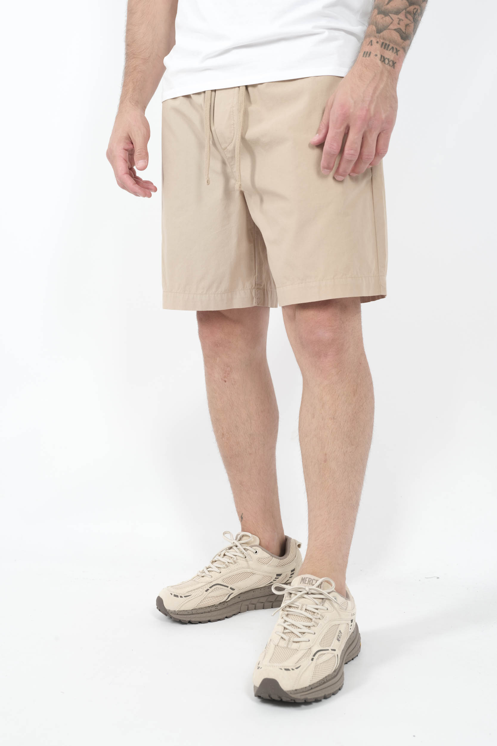  Image du produit SHORT WOOLRICH AVEC CEINTURE ELASTIQUE BEIGE WOSH0067-8640 - 2