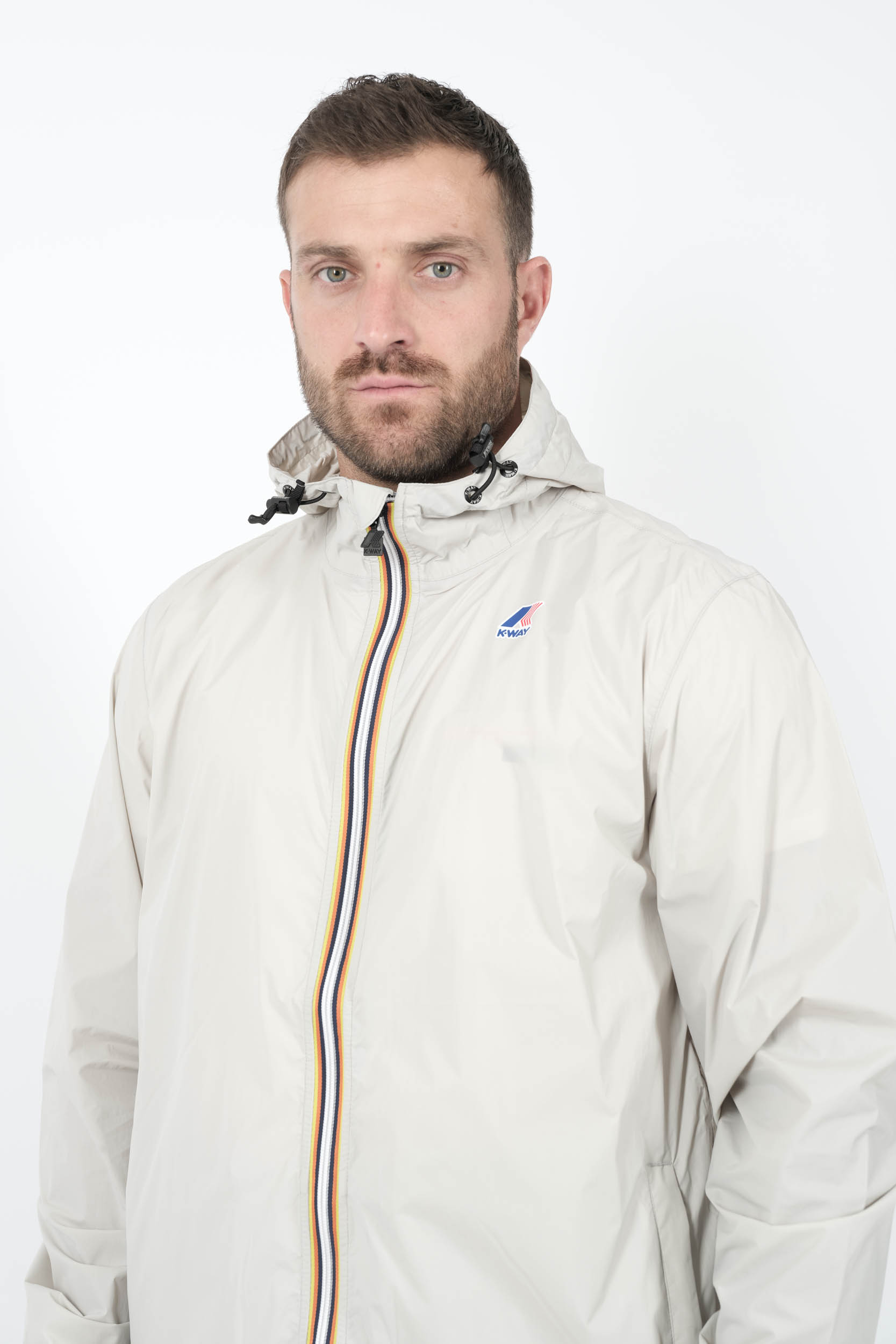  Image du produit VESTE K-WAY COURTE ECRU K2123ZW-634 - 2