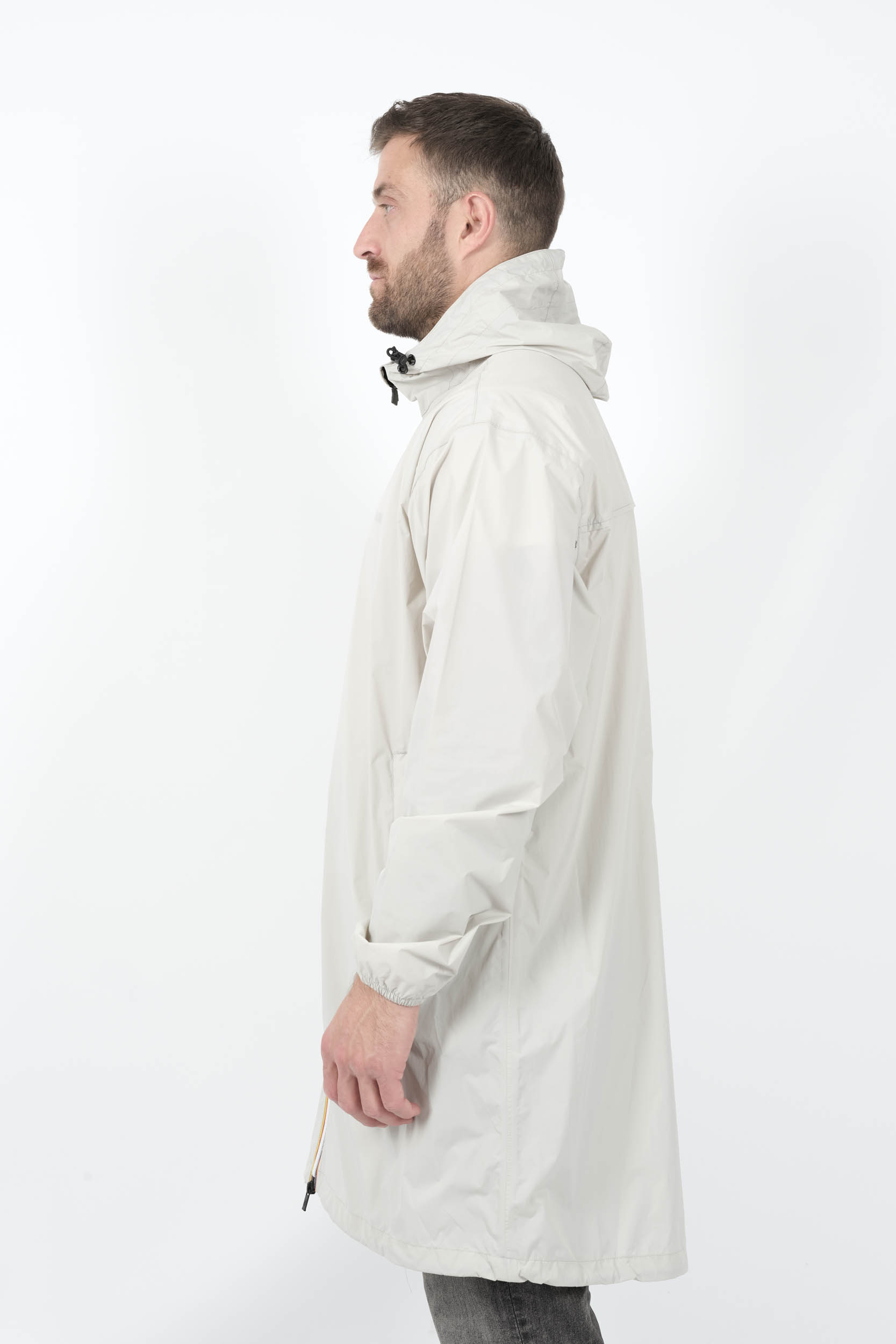 VESTE K-WAY LONGUE ECRU K2132XW-634