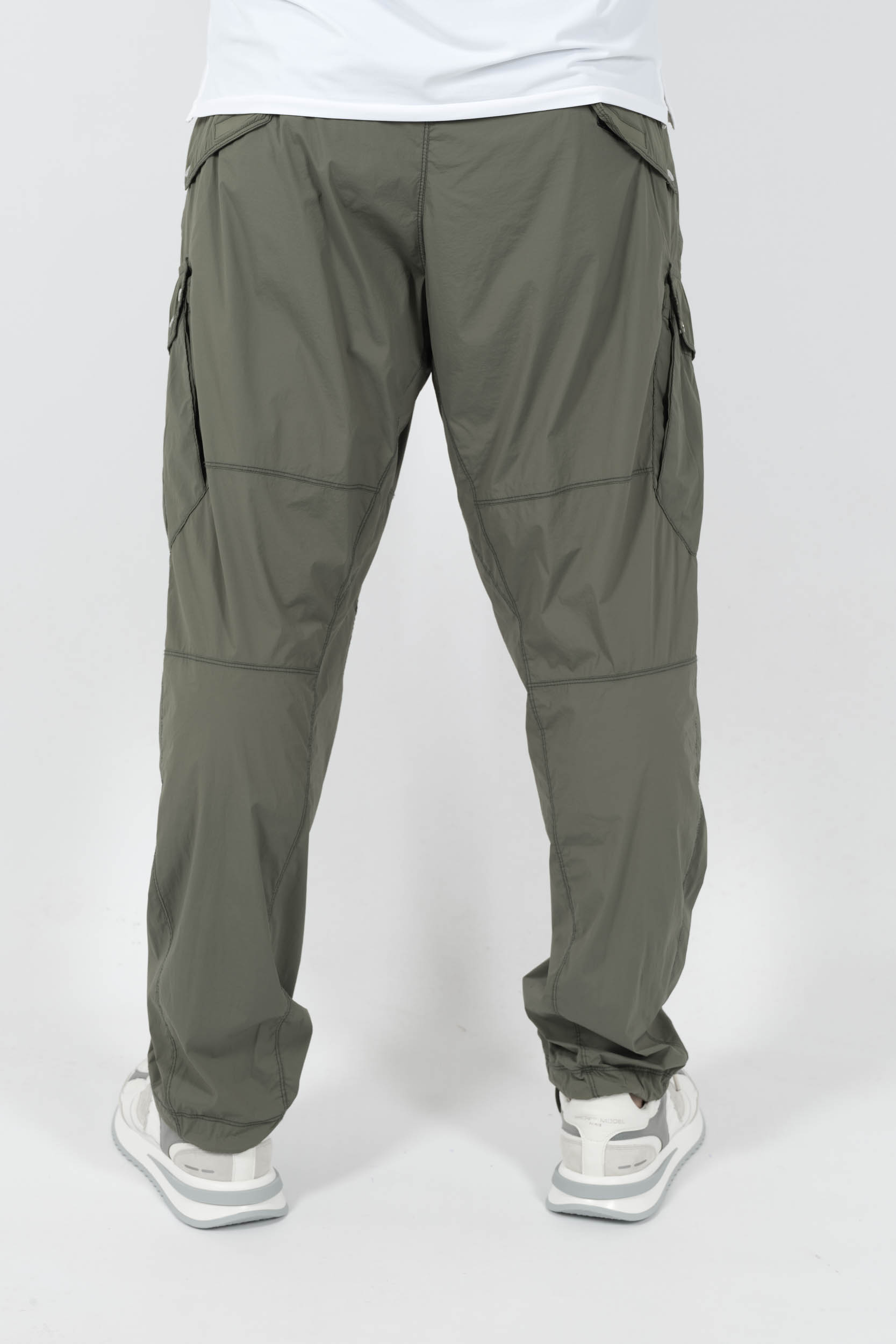 PANTALON STONE ISLAND STELLINA NYLON VERT S15B1119SG2-V0059