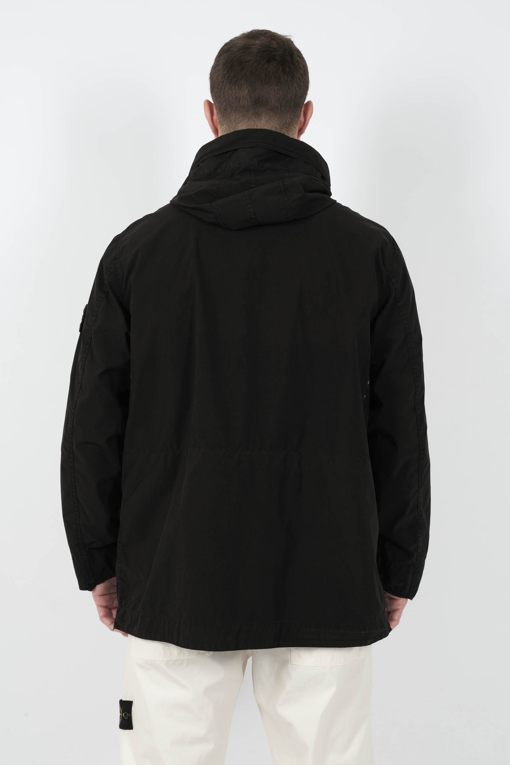 VESTE STONE ISLAND A CAPUCHE NOIR S154129S41-V0029