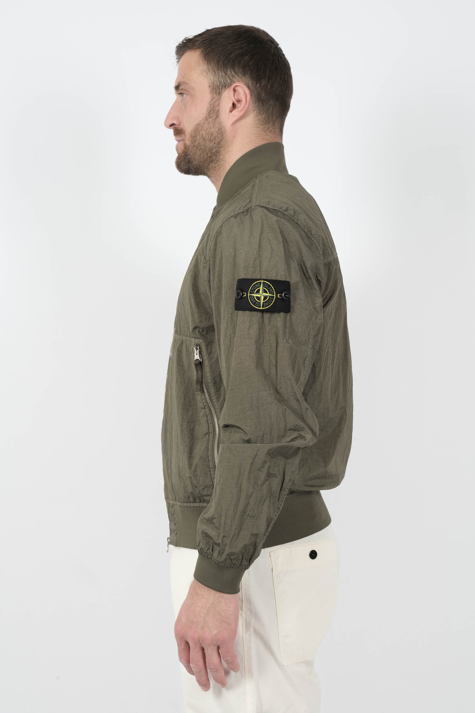 VESTE STONE ISLAND NYLON VERT S154119S20-V0054