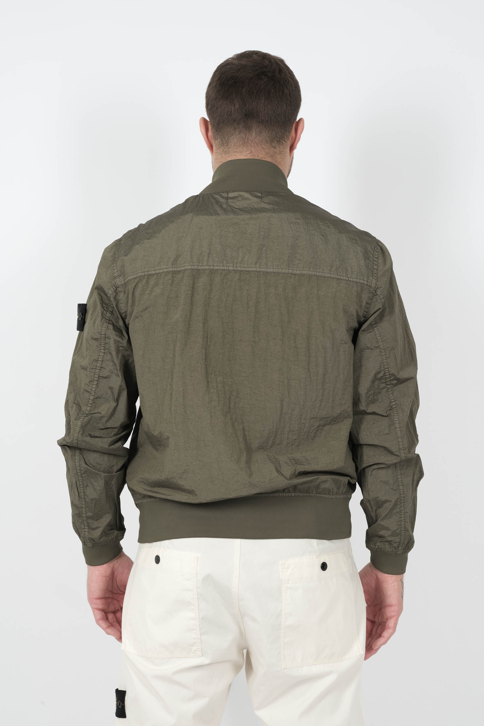  Image du produit VESTE STONE ISLAND NYLON VERT S154119S20-V0054 - 5