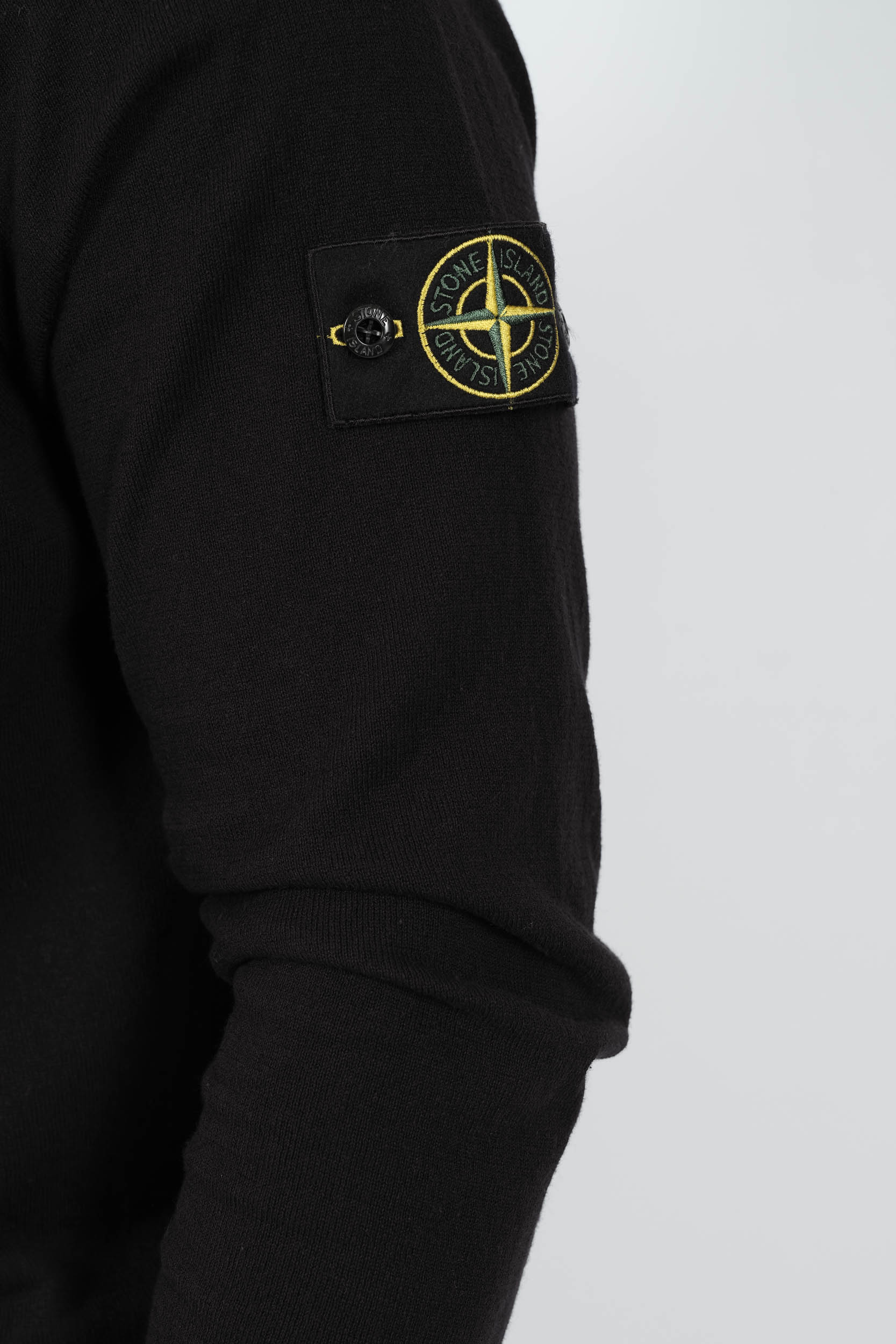 GILET STONE ISLAND COL MONTANT ZIPPE MARINE S155161SB9-V0020