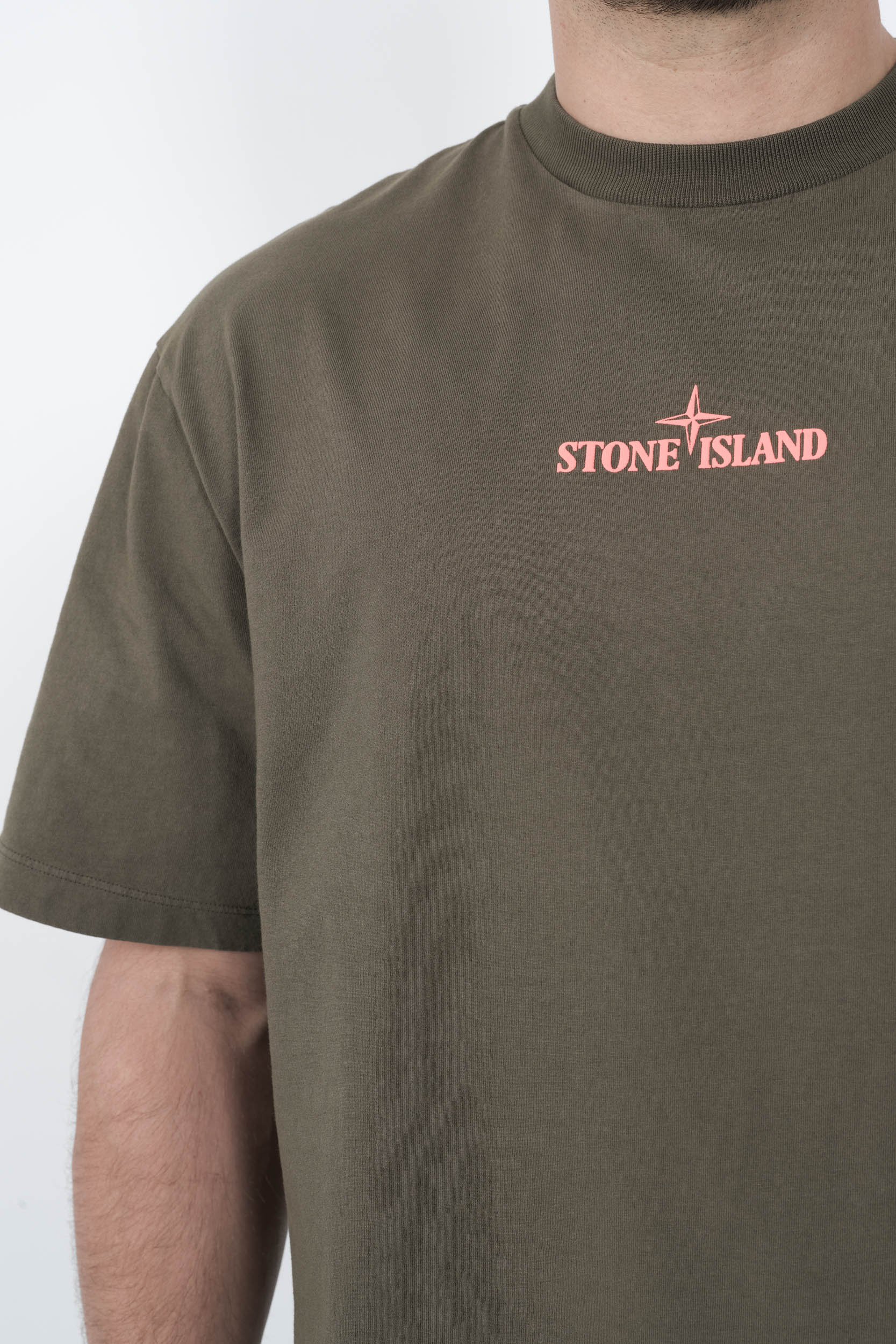  Image du produit Tee-shirt Stone Island à manches courtes avec imprimé "Finger Print" - 6