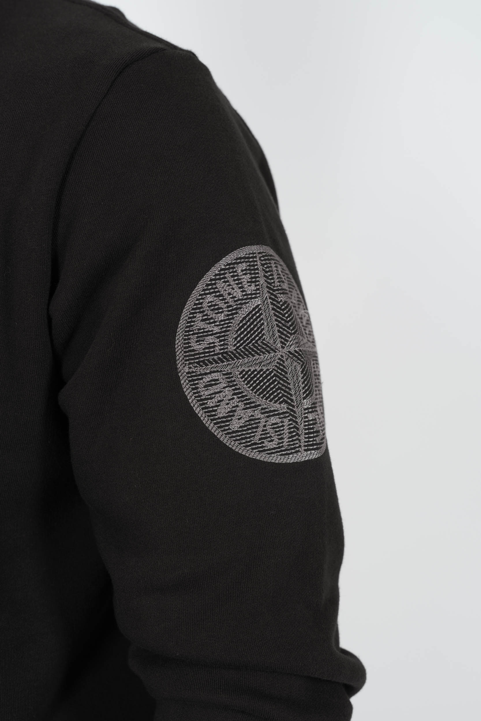  Image du produit SWEAT STONE ISLAND COL ROND LOGO BRODE NOIR S156126S0122-V0029 - 6
