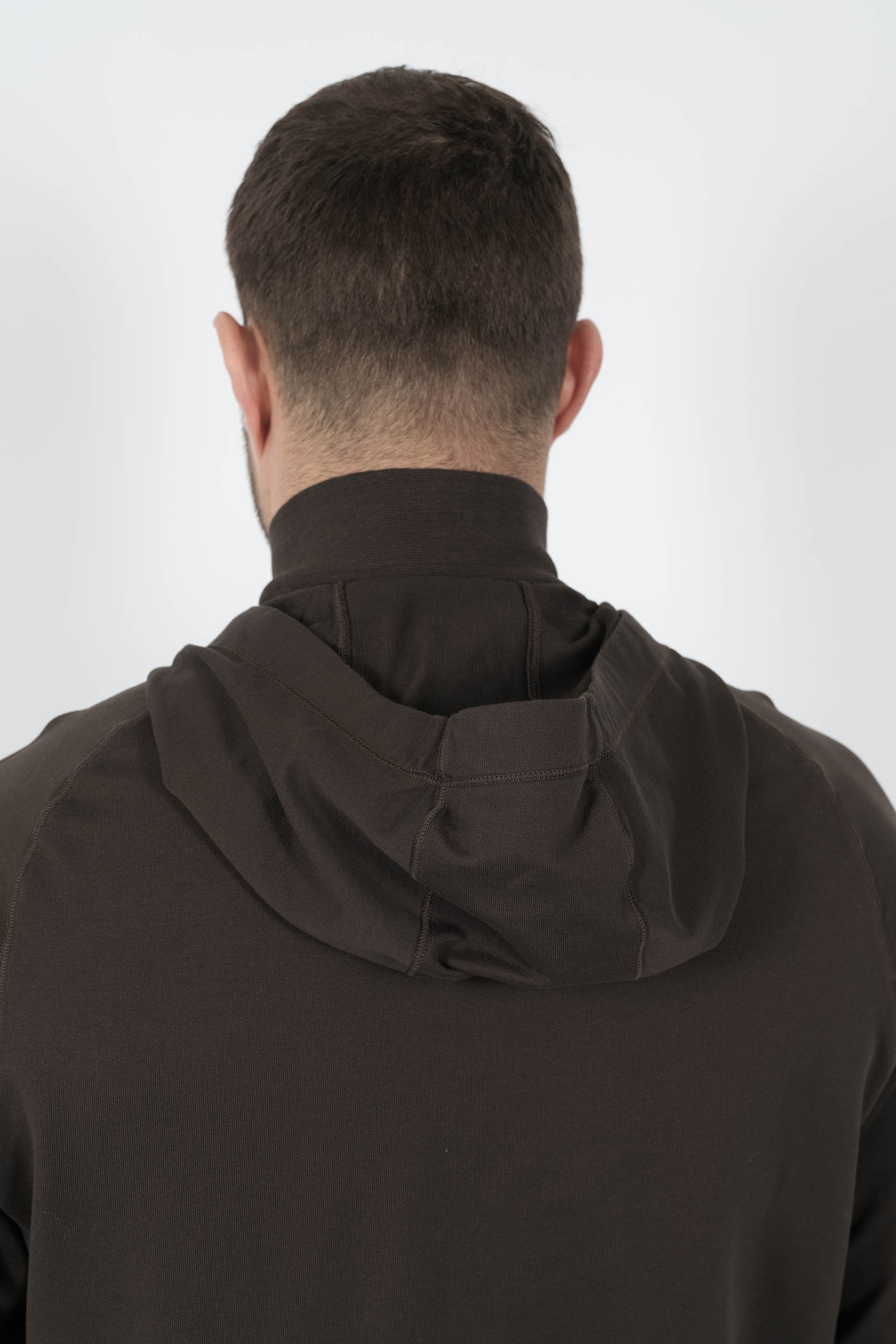  Image du produit GILET STONE ISLAND STELLINA COL MONTANT CAPUCHE GRIS ANTHRACITE S156118SG5-V0062 - 6