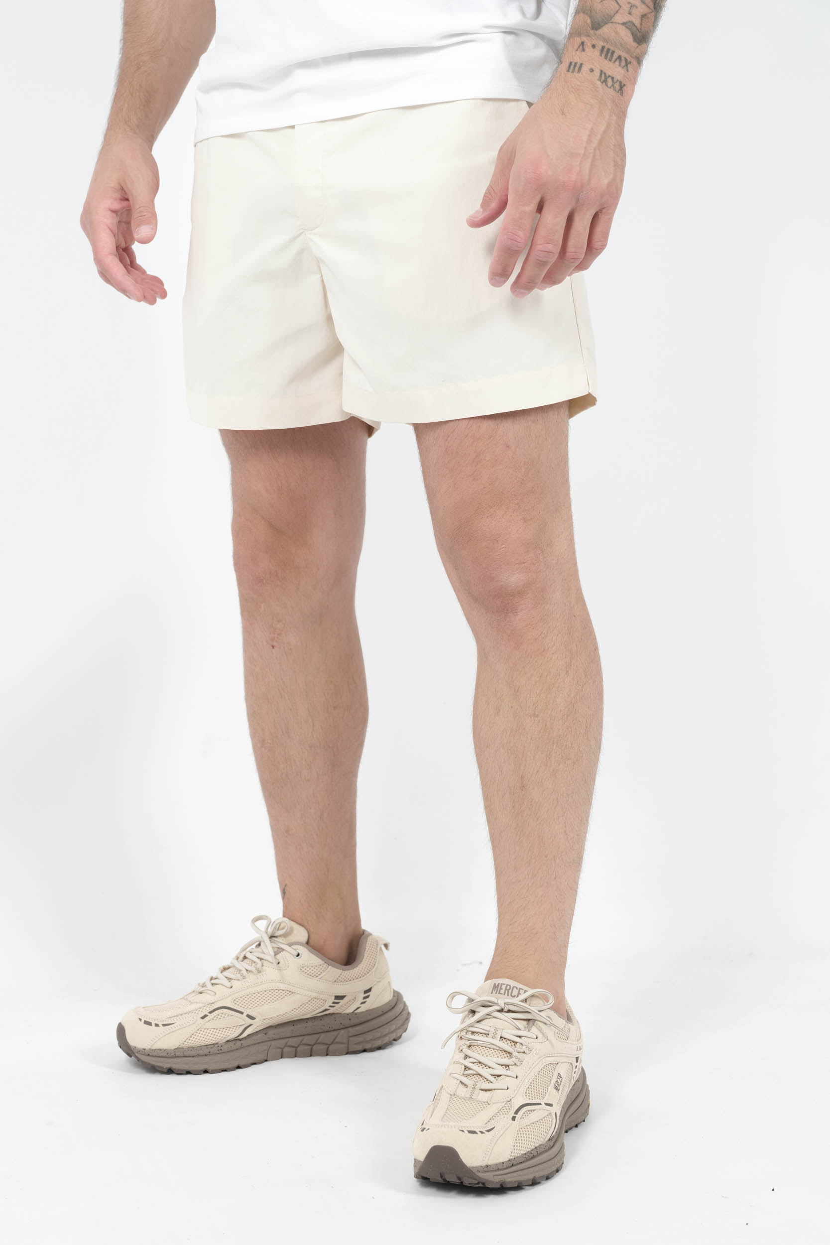  Image du produit SHORT DE BAIN CHE AVEC CEINTURE RAYEE ECRU SUN-IVORY - 2