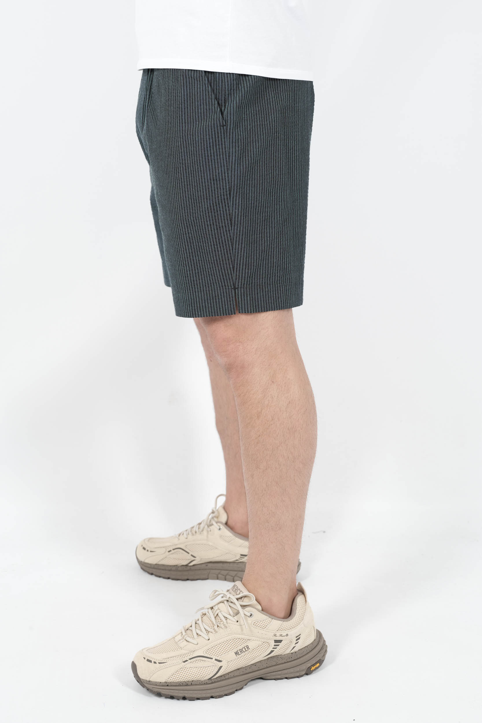  Image du produit SHORT CHE AVEC RAYURES FINES BLEU CAUTO SH-GREEN - 4