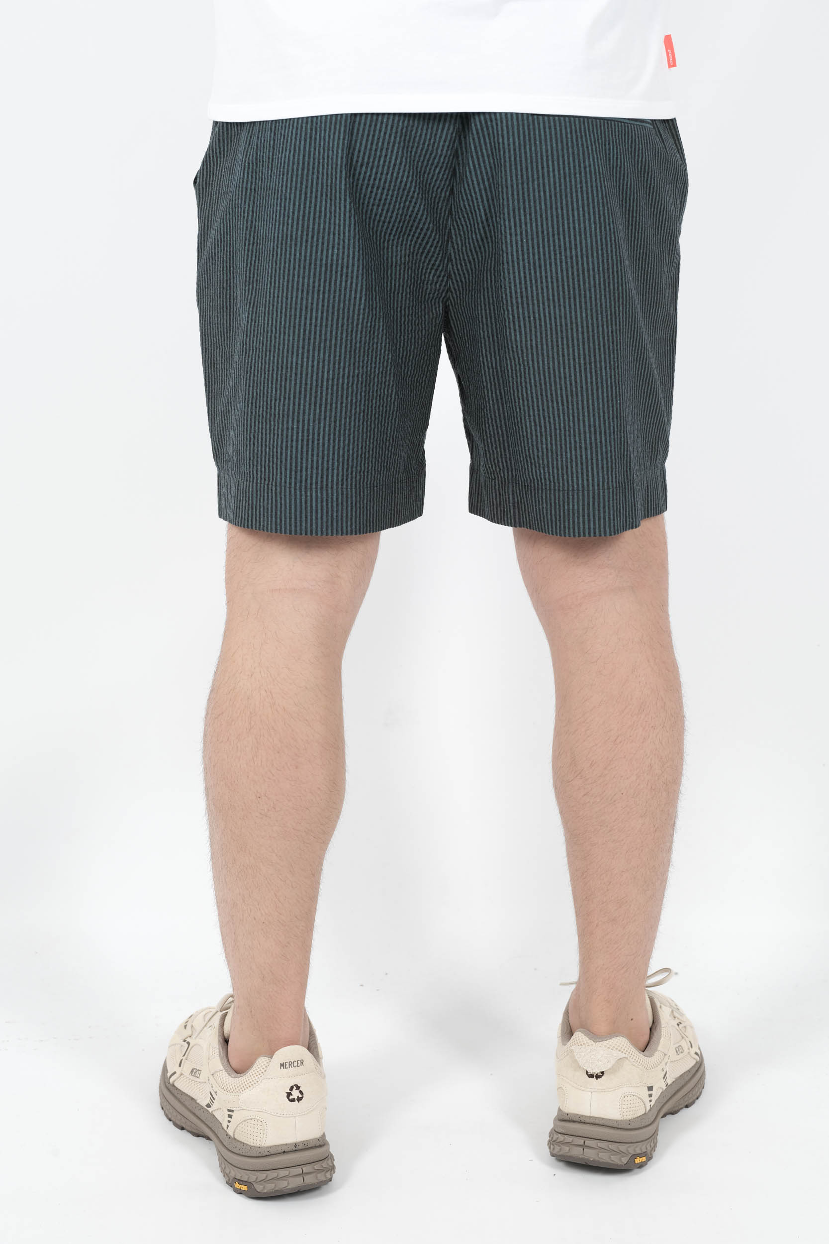  Image du produit SHORT CHE AVEC RAYURES FINES BLEU CAUTO SH-GREEN - 5