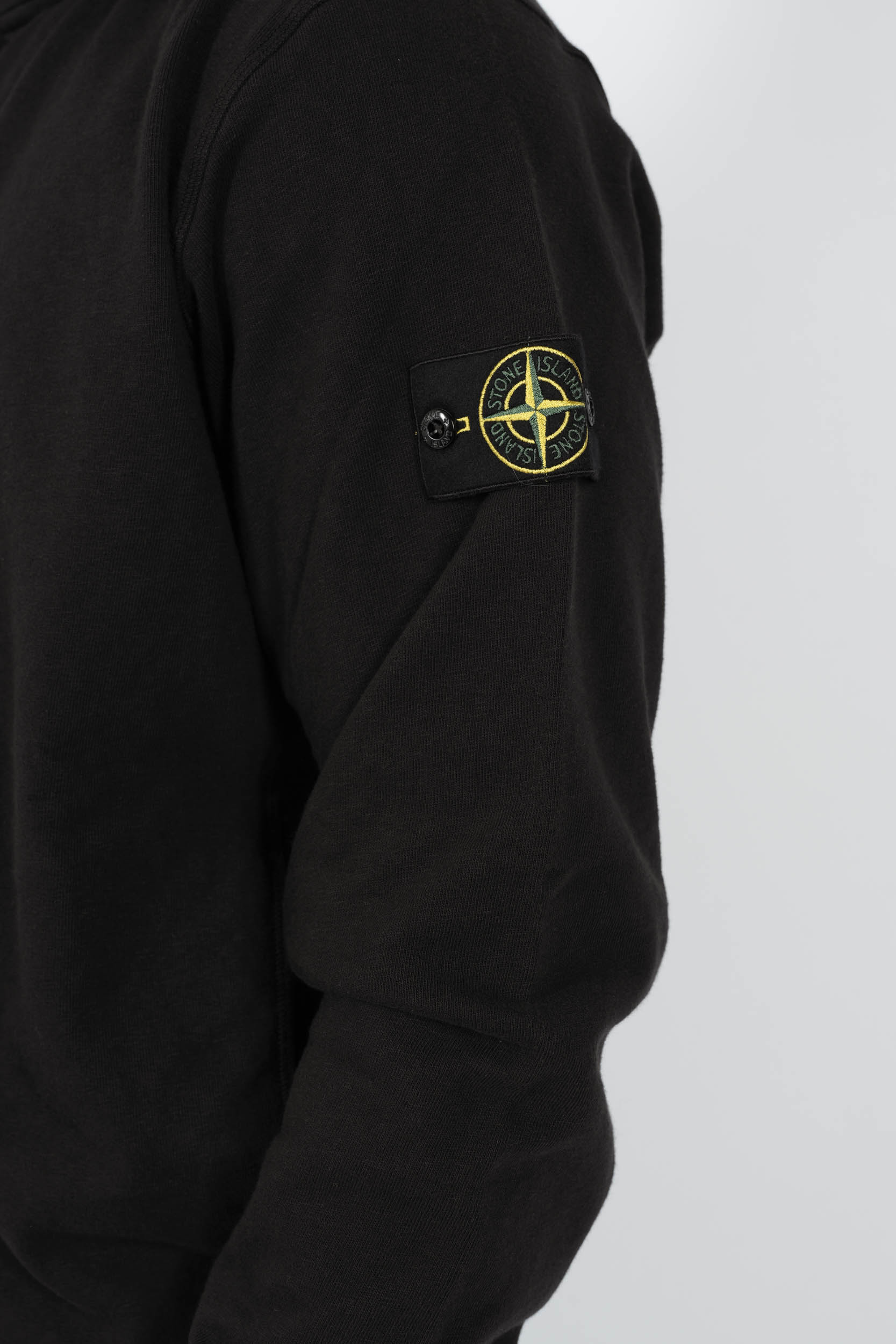  Image du produit SWEAT STONE ISLAND ZIPPE A CAPUCHE NOIR S156121S60-V0029 - 6