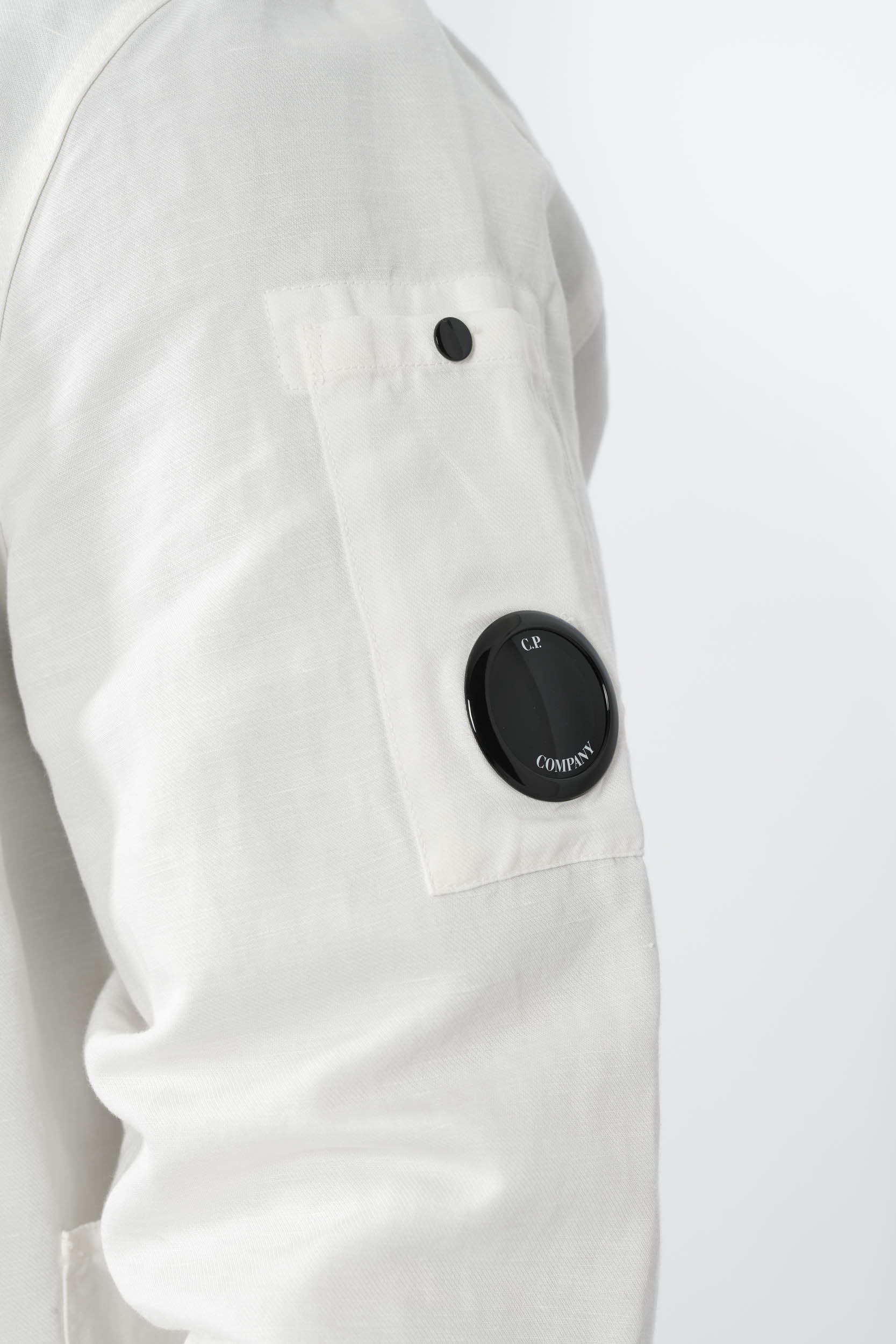  Image du produit SURCHEMISE C.P COMPANY 0 BOUTONS BLANC S102A-103 - 6