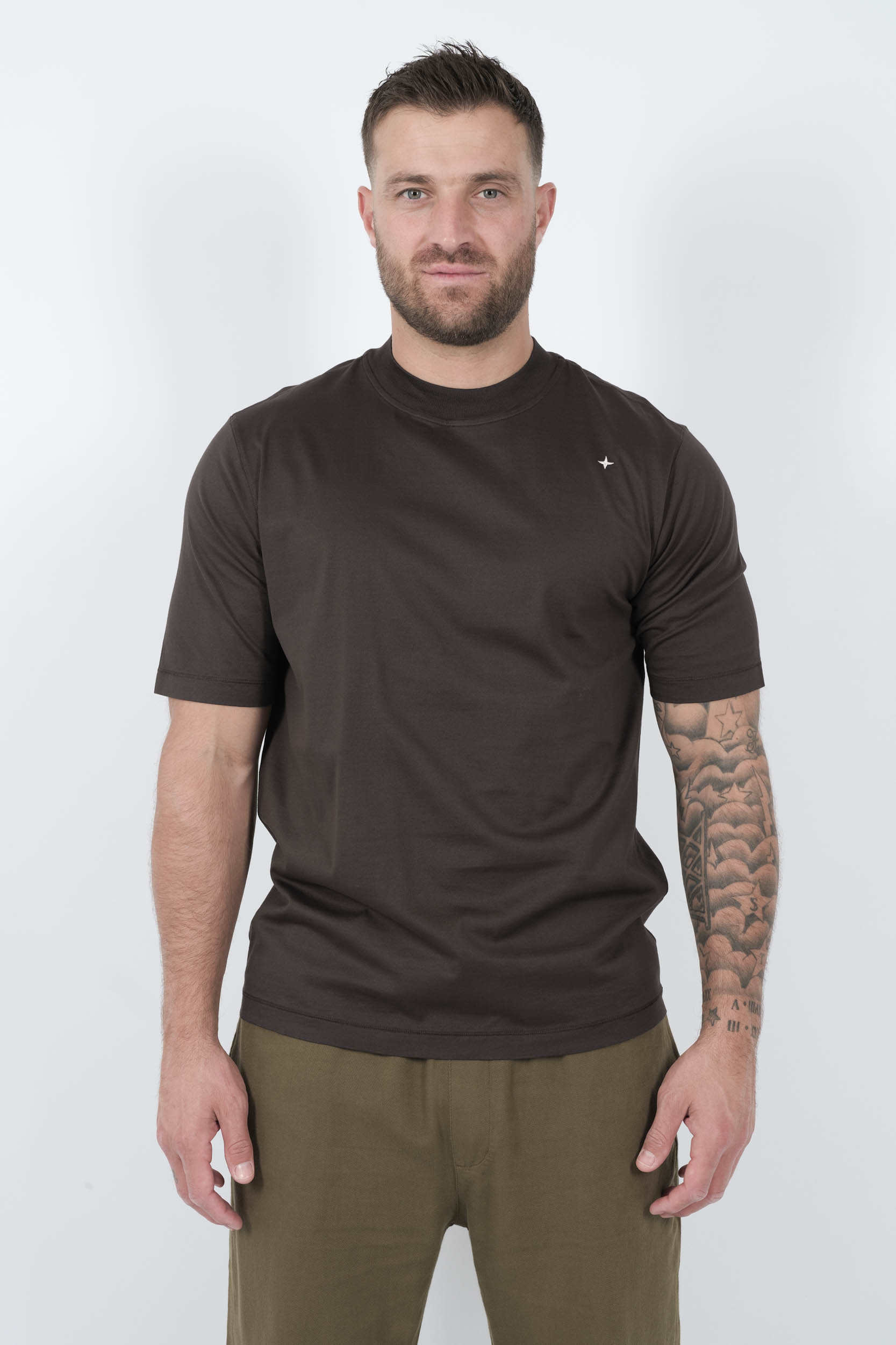  Image du produit TEE-SHIRT STONE ISLAND STELLINA GRIS ANTHRACITE S152122SG8-V0062 - 3
