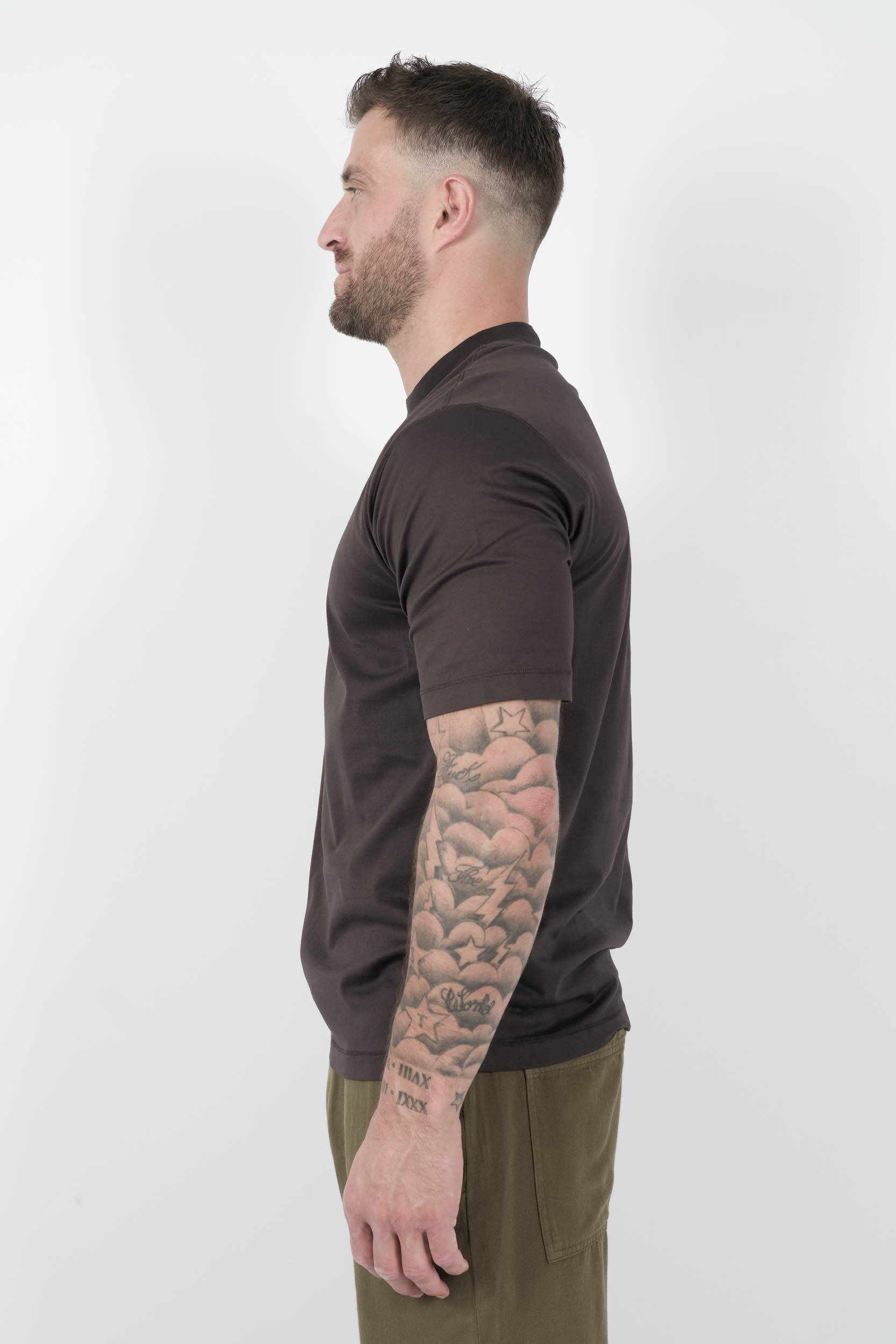  Image du produit TEE-SHIRT STONE ISLAND STELLINA GRIS ANTHRACITE S152122SG8-V0062 - 4