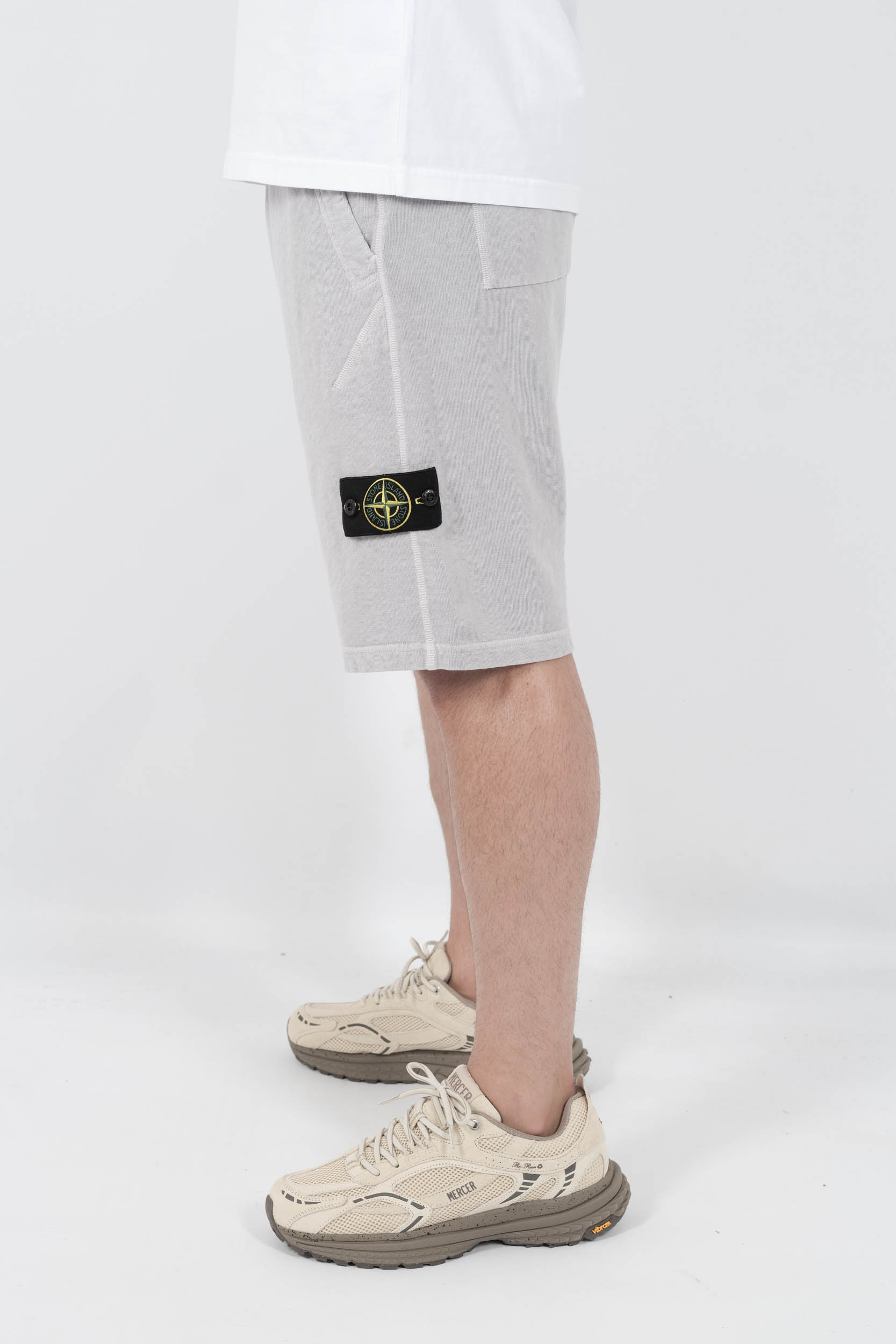 Image du produit SHORT STONE ISLAND EN COTON LILA S156209S60-V0188 - 4