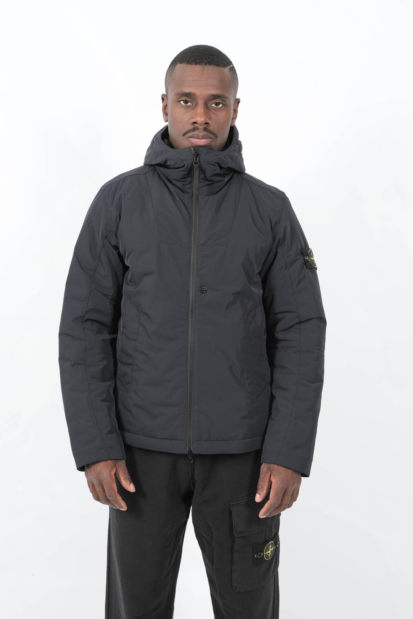 BLOUSON A CAPUCHE STONE ISALND MARINE 4100047-V0020