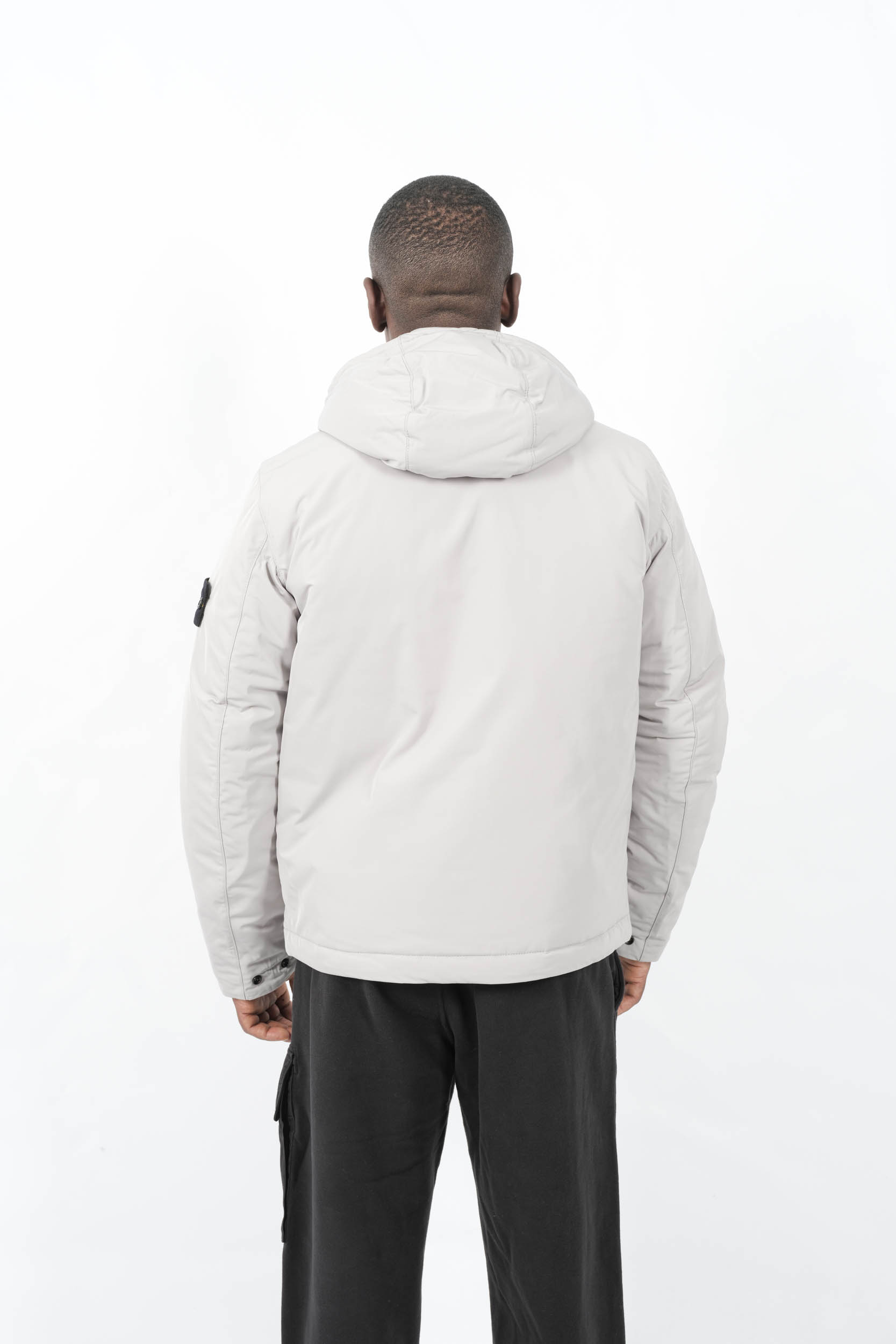  Image du produit BLOUSON A CAPUCHE STONE ISLAND GRIS 4100047-V0061 - 7