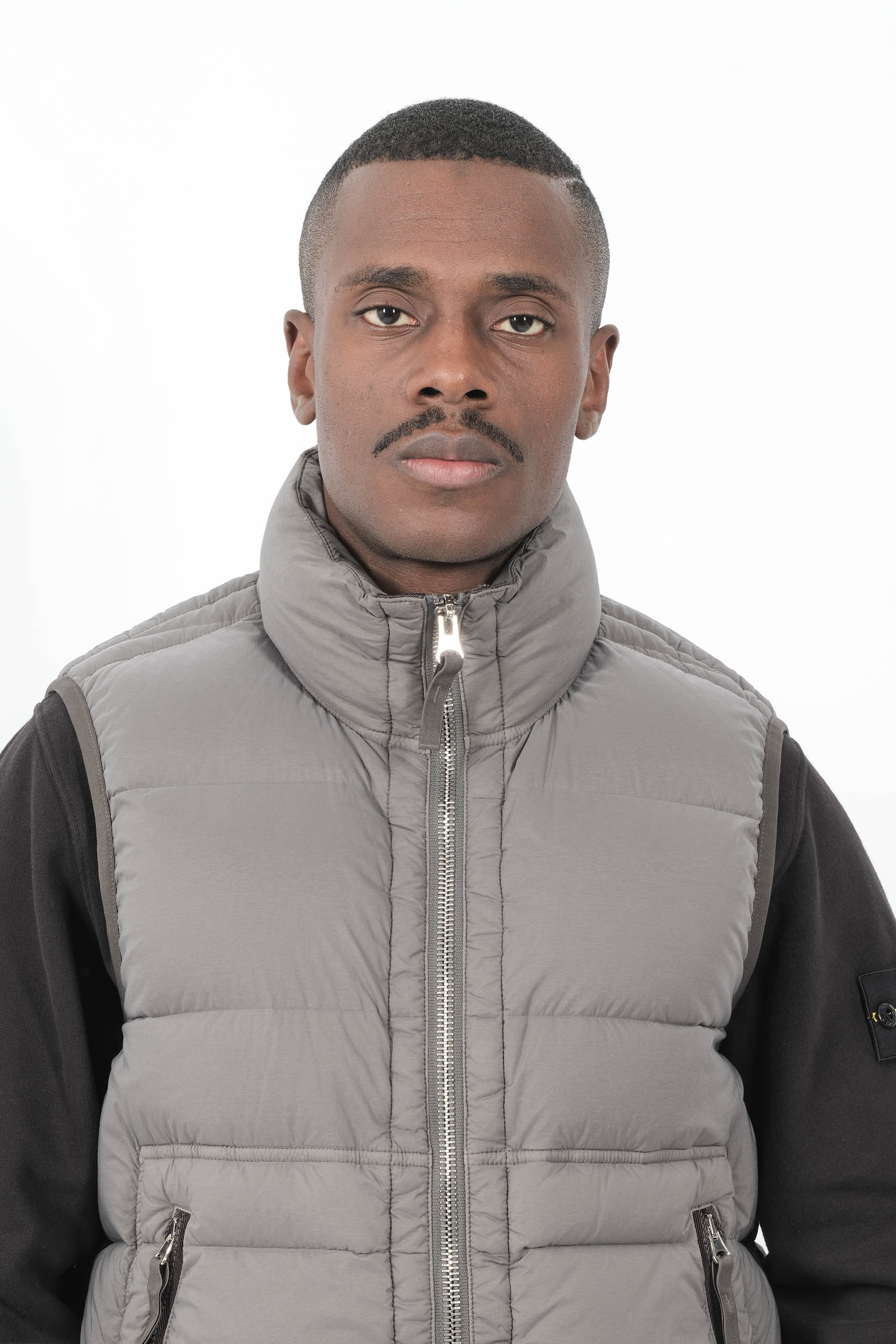  Image du produit DOUDOUNE SANS MANCHE STONE ISLAND GRISE G100007-V006B - 5
