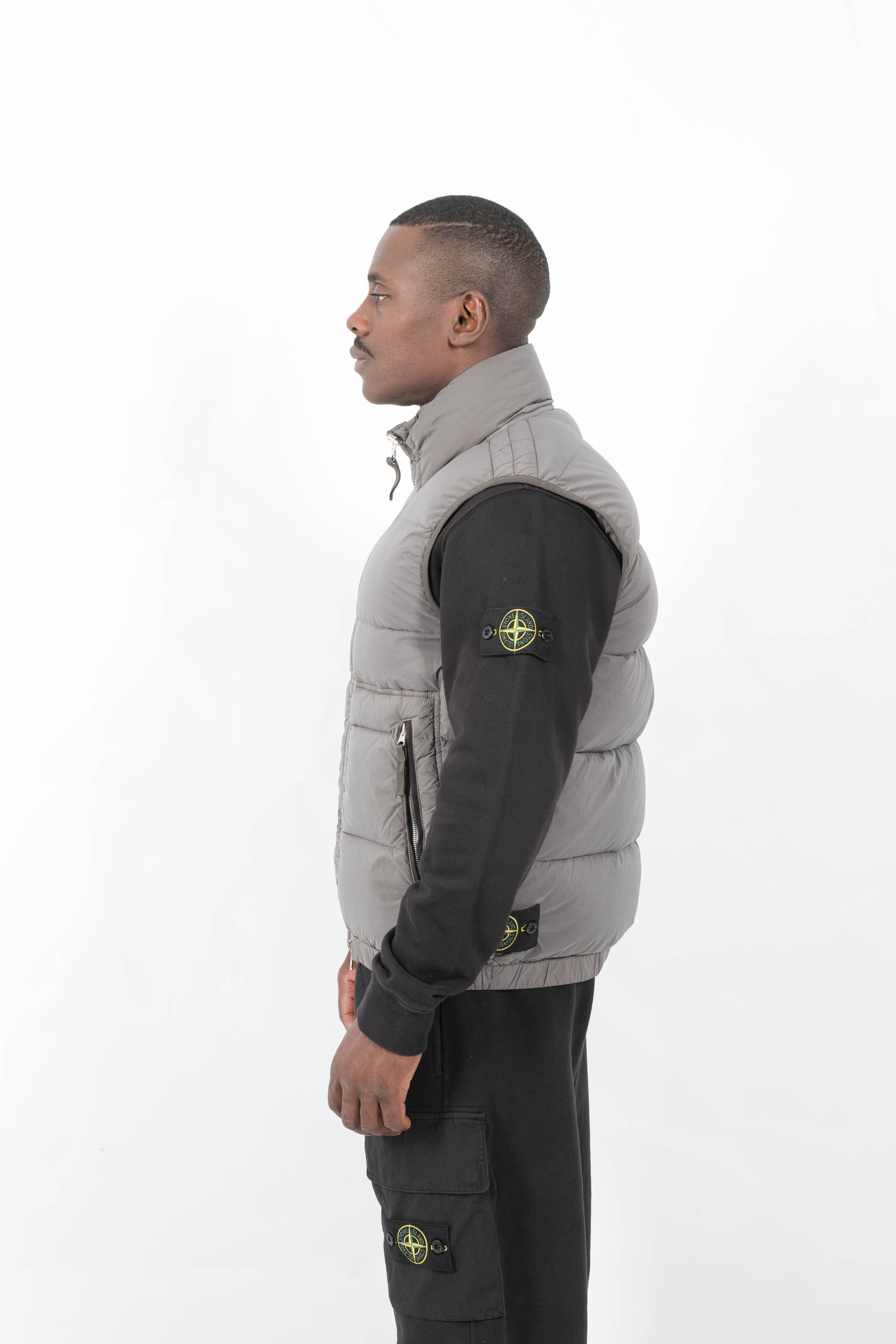 DOUDOUNE SANS MANCHE STONE ISLAND GRISE G100007-V006B