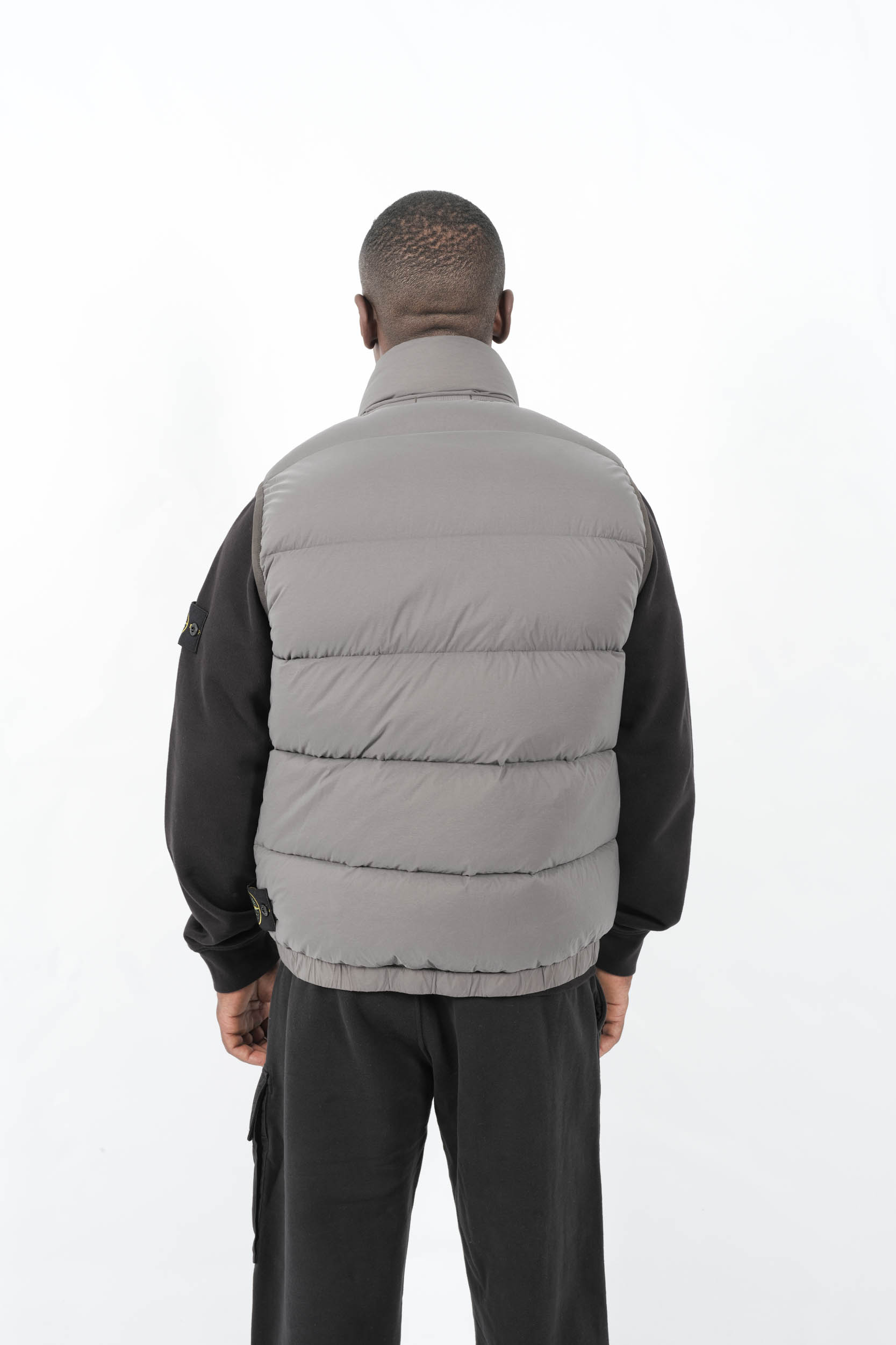 DOUDOUNE SANS MANCHE STONE ISLAND GRISE G100007-V006B