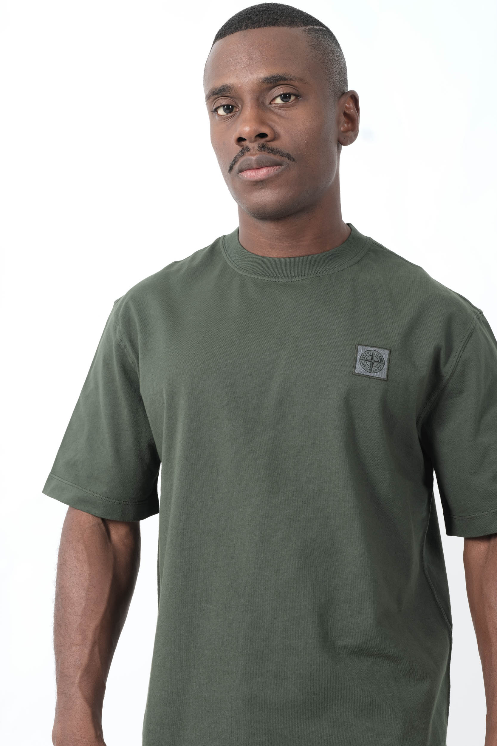  Image du produit TEE-SHIRT STONE ISLAND OVERSIZE VERT 2100025-V005E - 2