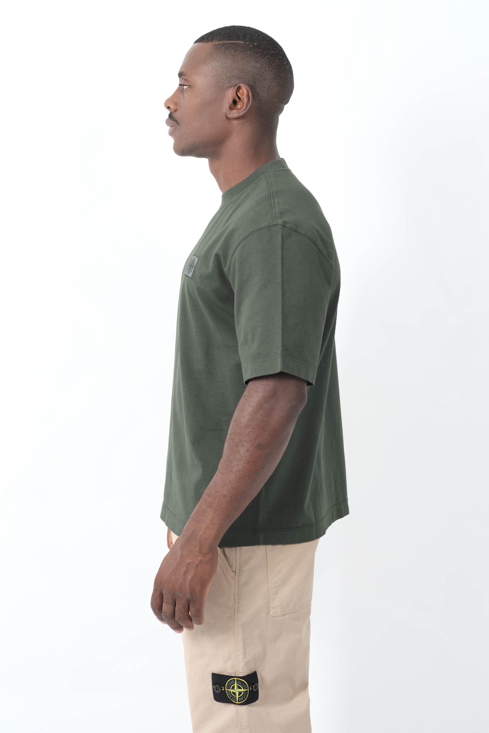  Image du produit TEE-SHIRT STONE ISLAND OVERSIZE VERT 2100025-V005E - 5