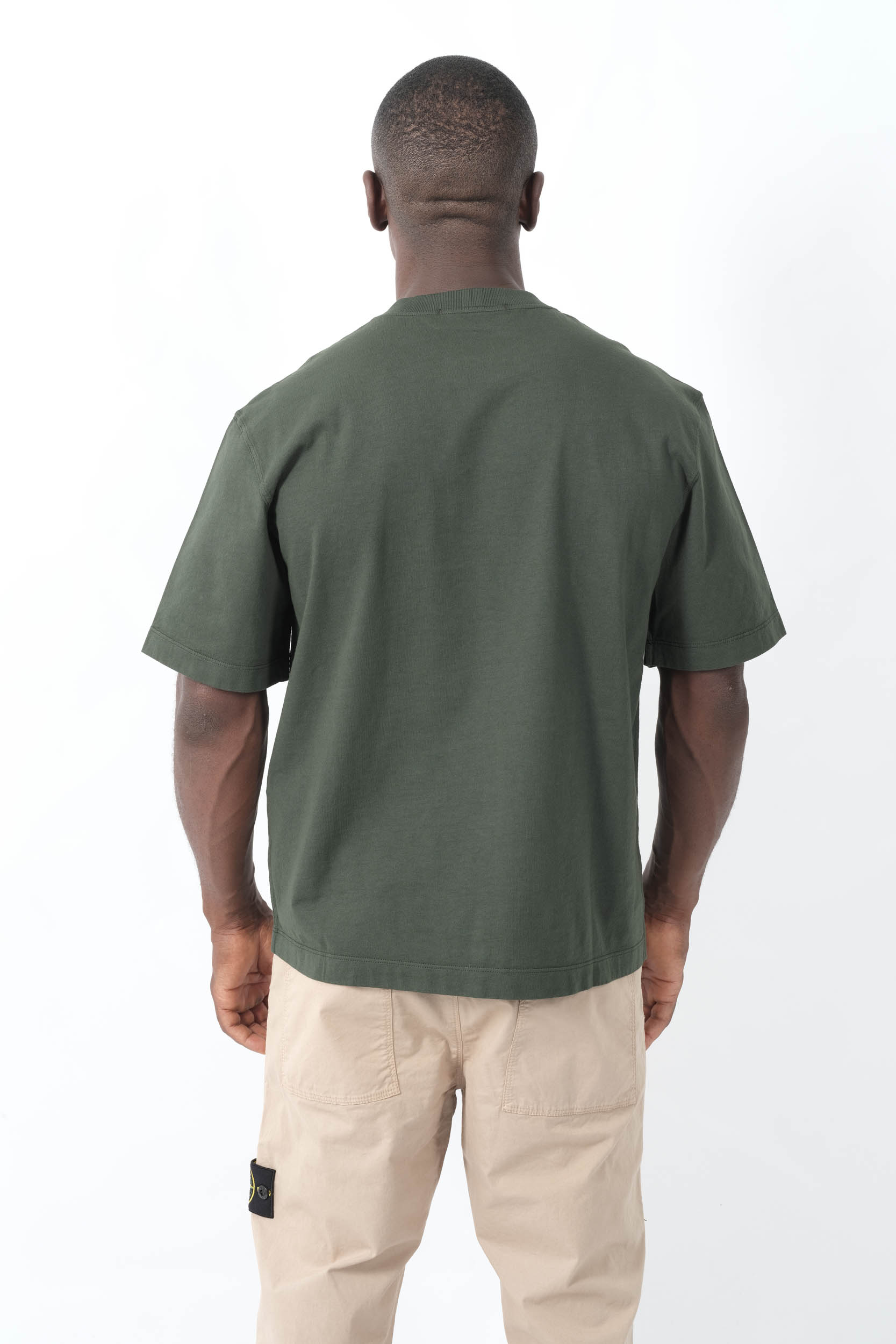  Image du produit TEE-SHIRT STONE ISLAND OVERSIZE VERT 2100025-V005E - 6