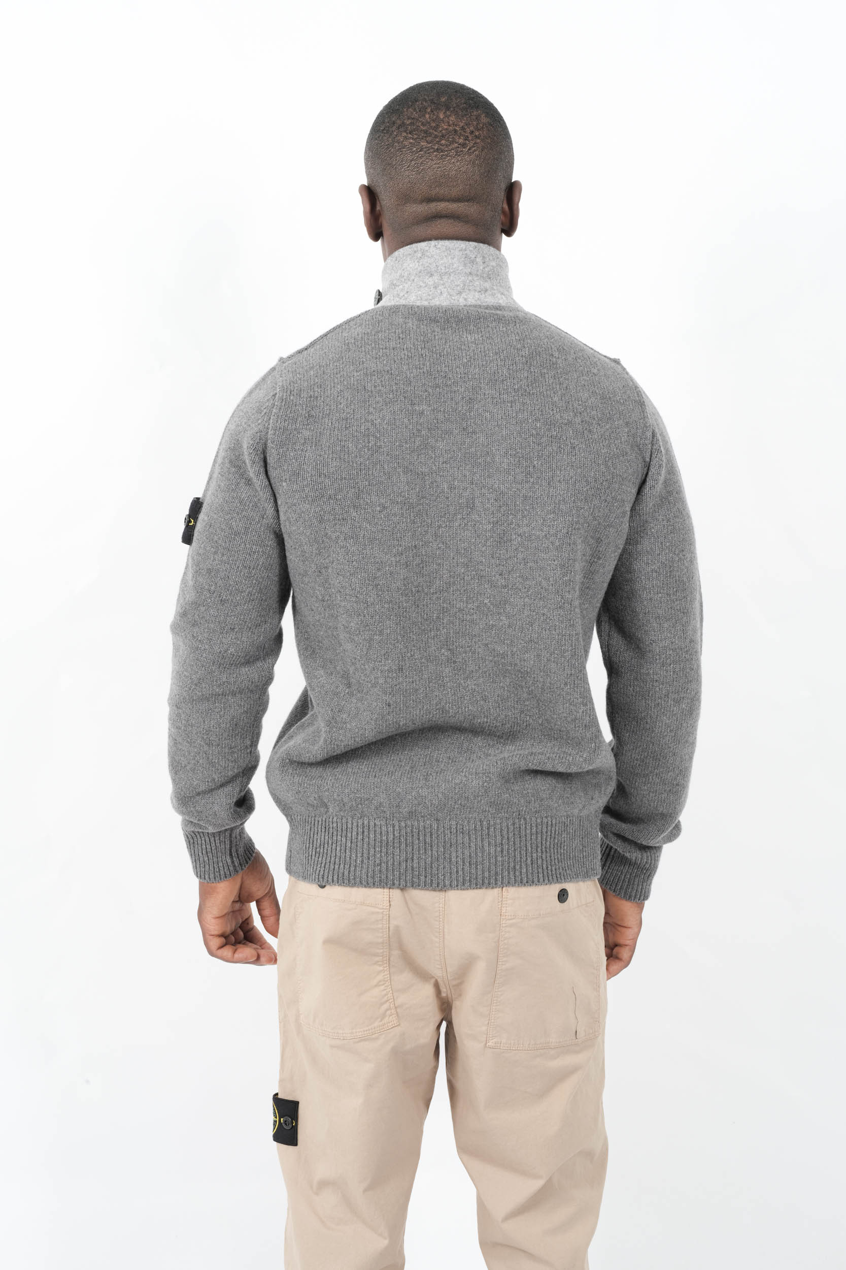 Image du produit GILET STONE ISLAND AVEC BOUTONS GRIS 5100047-V0M6BB - 5
