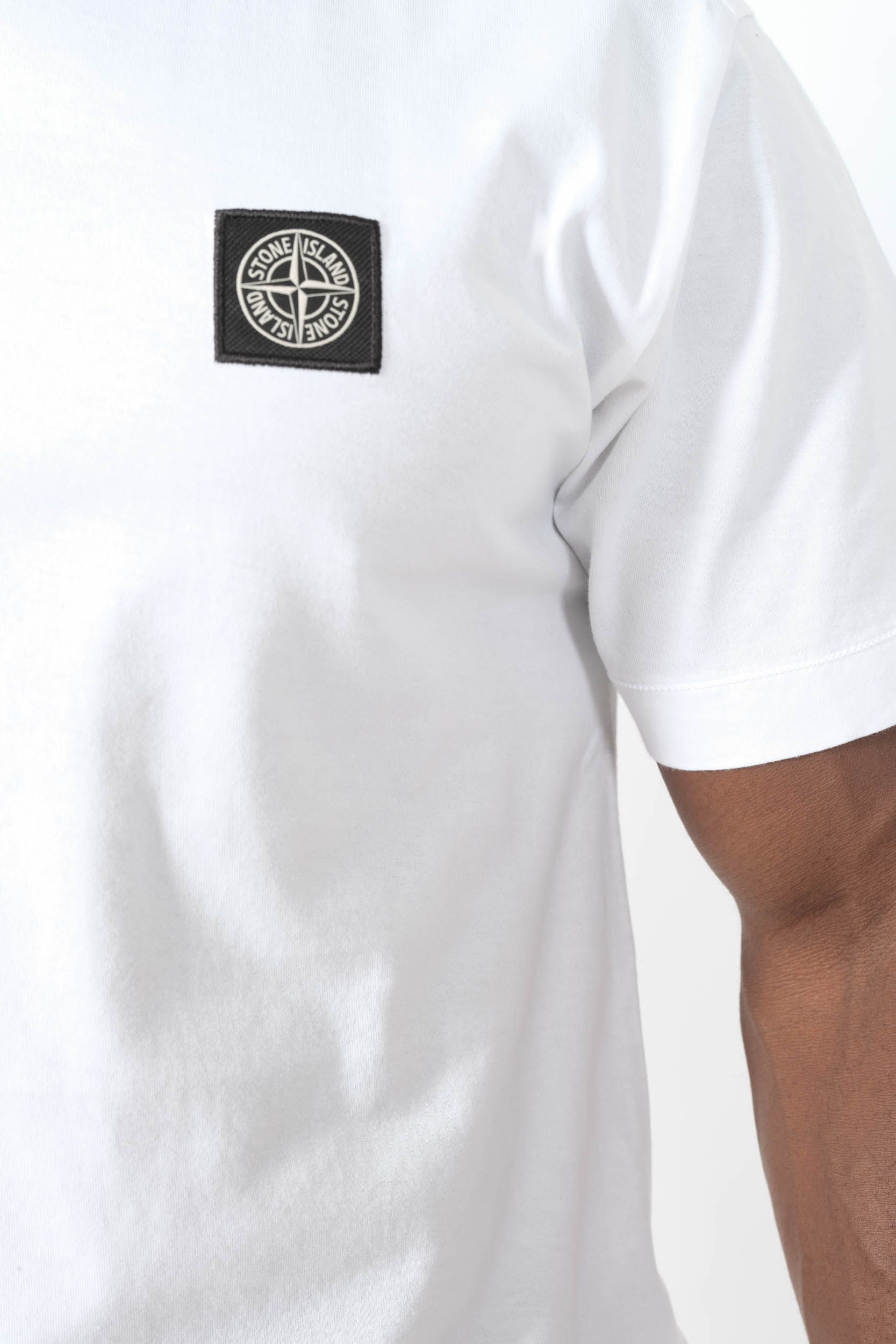 TEE-SHIRT STONE ISLAND BLANC 2100027-V0001