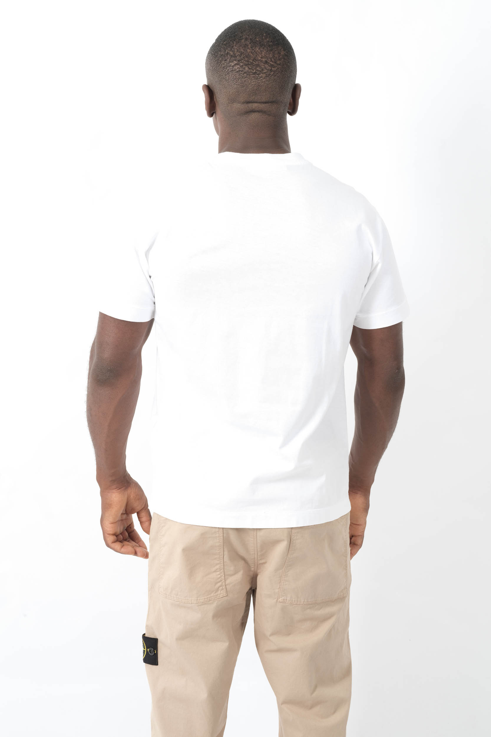 TEE-SHIRT STONE ISLAND BLANC 2100027-V0001