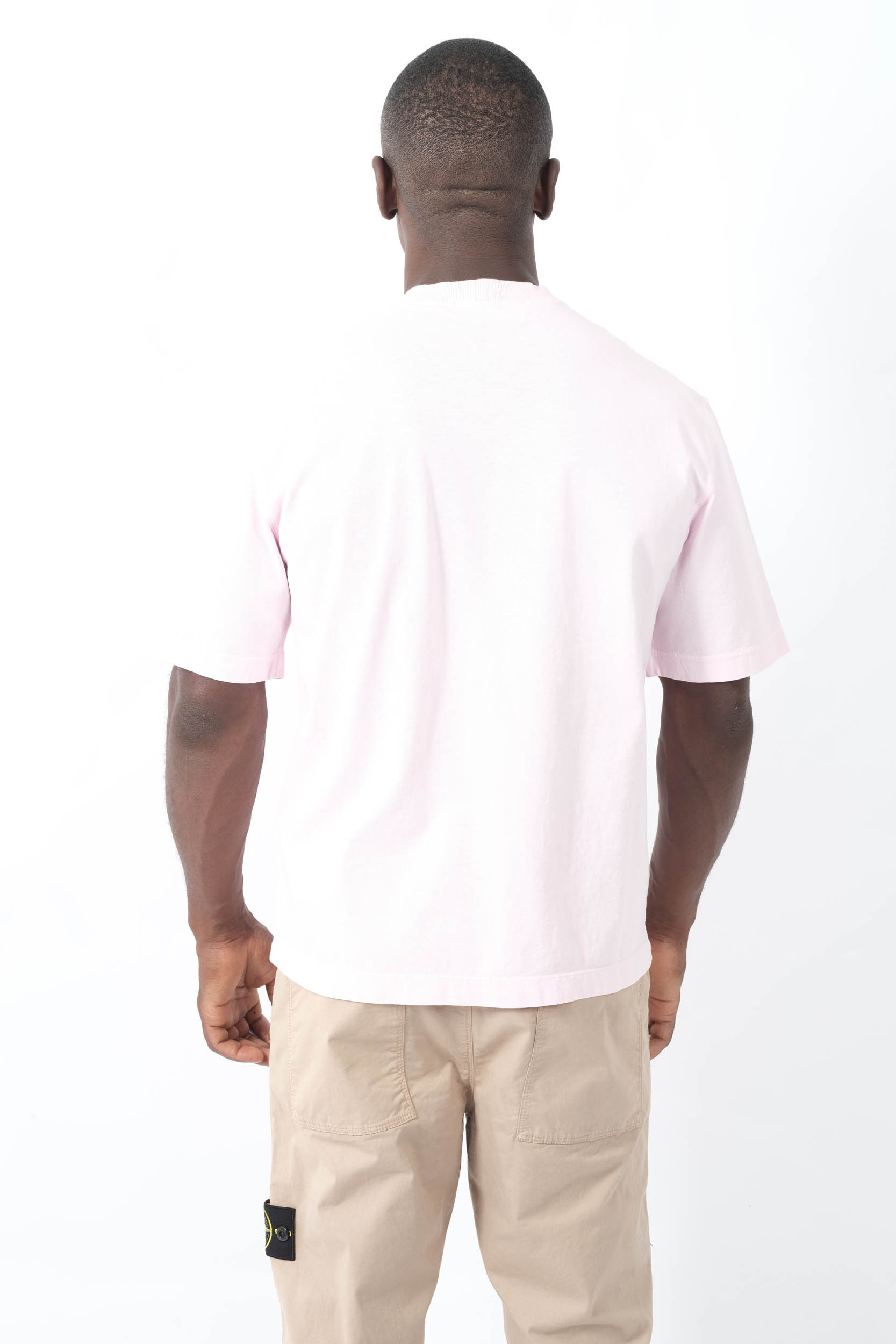 TEE-SHIRT STONE ISLAND OVERSIZE CREME 2100025-V0080