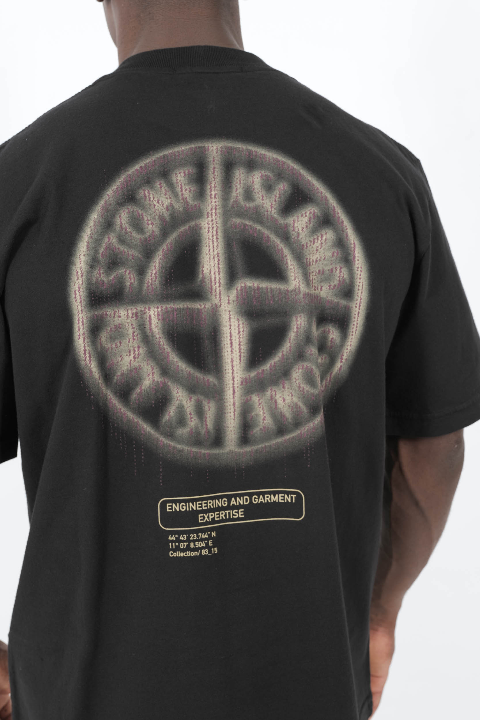 TEE-SHIRT STONE ISLAND NOIR 2100037-S197-V0029