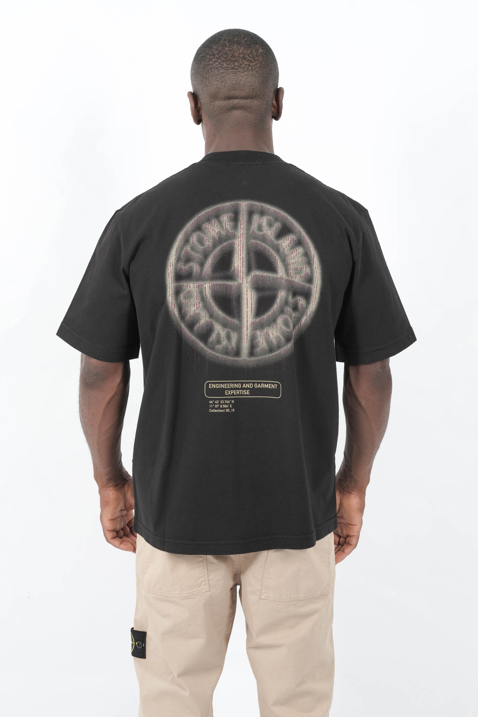 TEE-SHIRT STONE ISLAND NOIR 2100037-S197-V0029