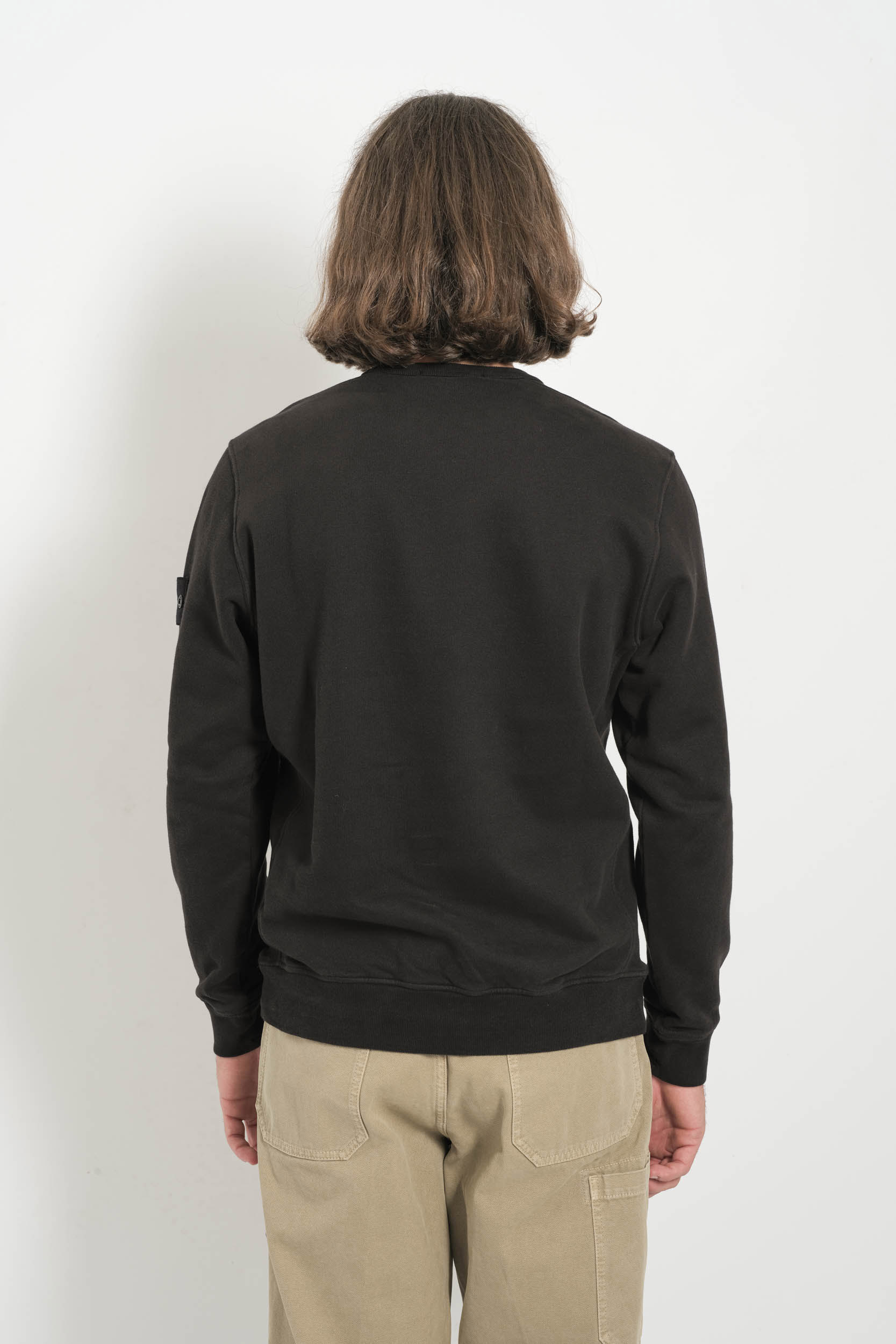  Image du produit SWEAT STONE ISLAND COL ROND NOIR 6100028-V0029 - 7