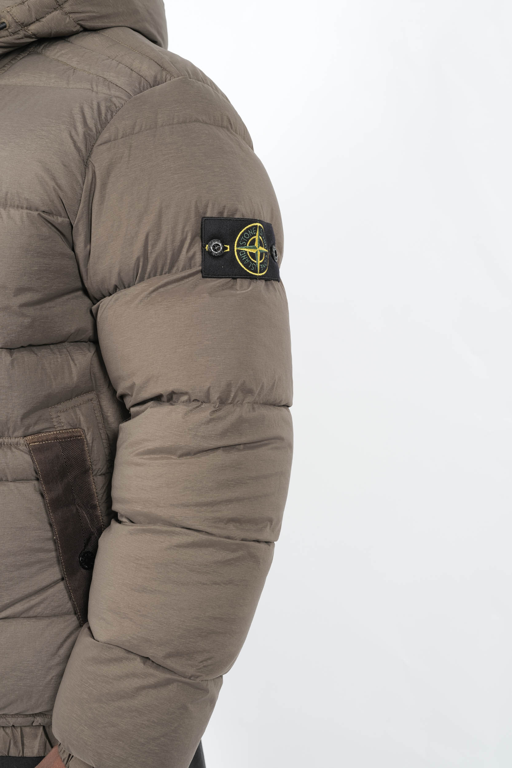  Image du produit DOUDOUNE STONE ISLAND KAKI 4100040-V0054 - 3