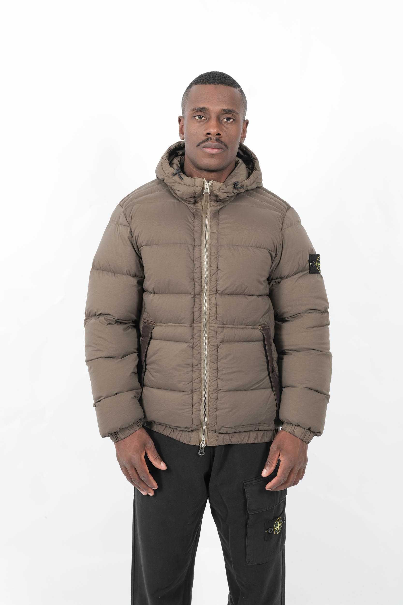 DOUDOUNE STONE ISLAND KAKI 4100040-V0054