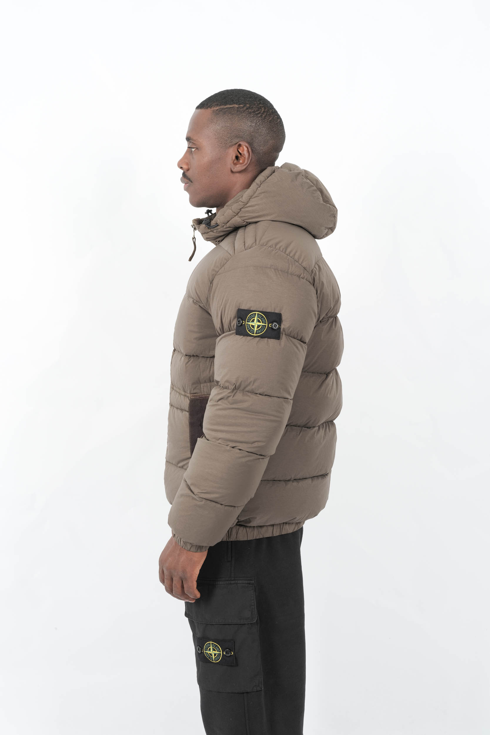 DOUDOUNE STONE ISLAND KAKI 4100040-V0054