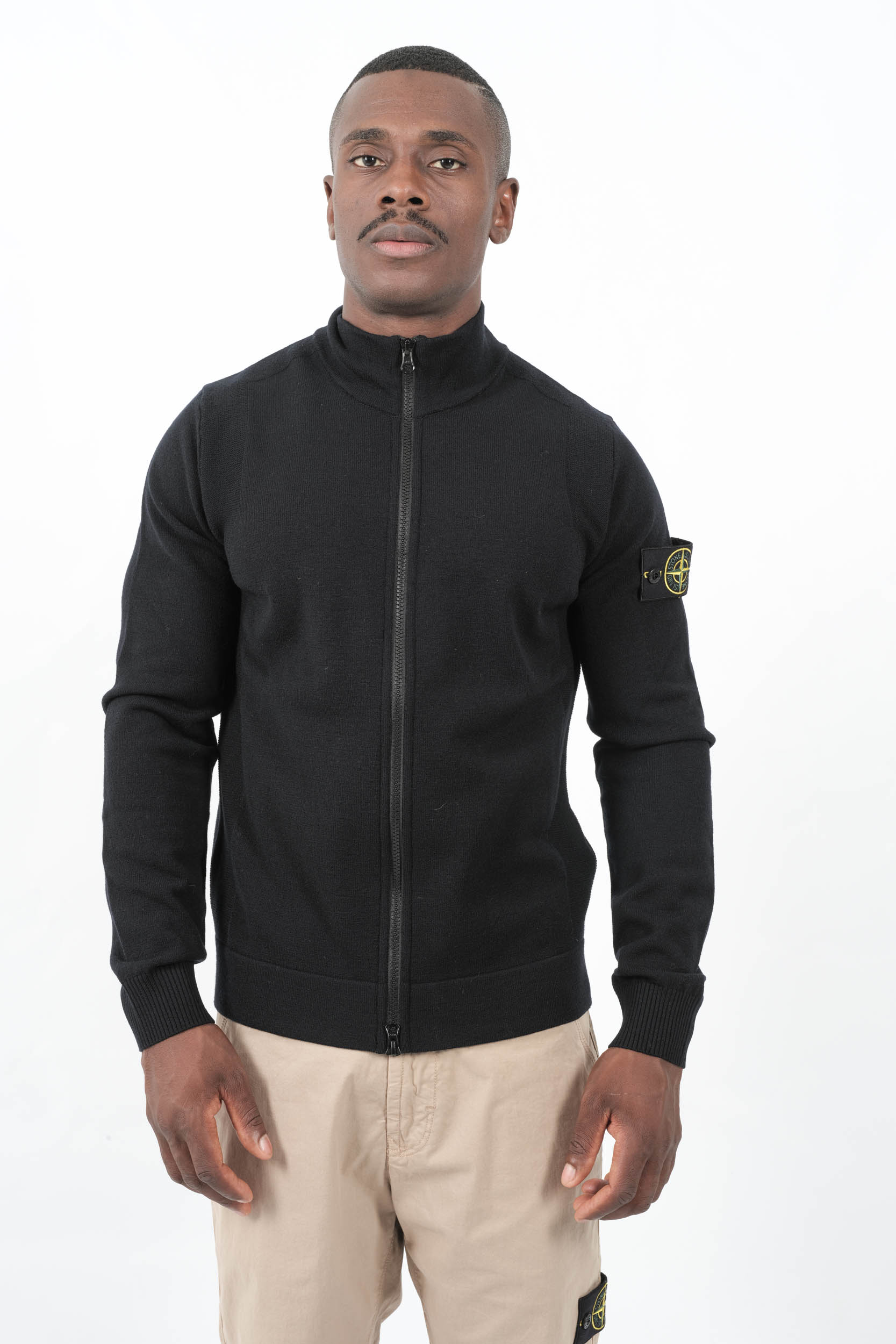  Image du produit GILET STONE ISLAND ZIPPE NOIR 5100062-V0029 - 3