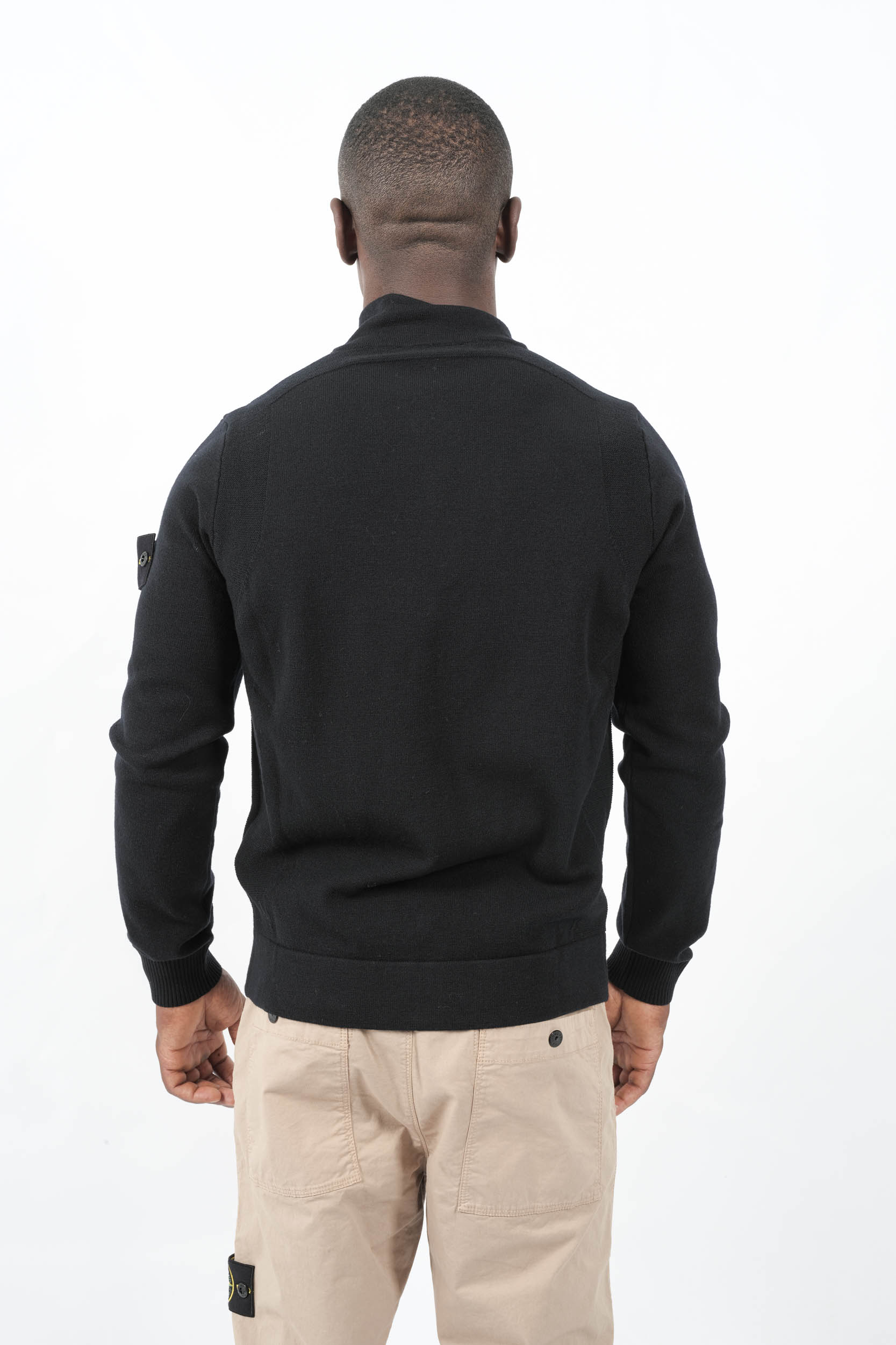  Image du produit GILET STONE ISLAND ZIPPE NOIR 5100062-V0029 - 5