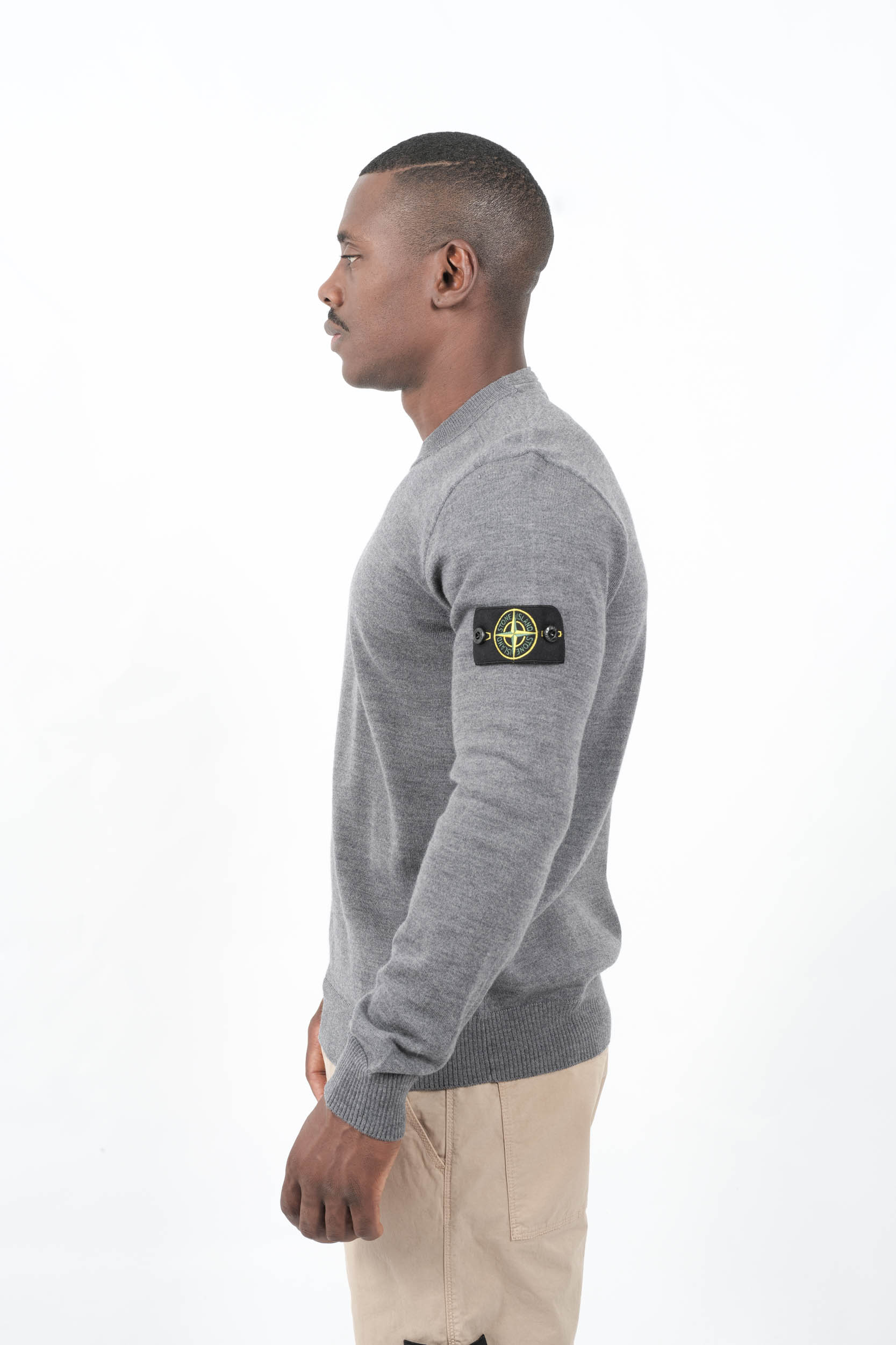  Image du produit PULL STONE ISLAND GRIS PLOMB 5100071-V0M67 - 6