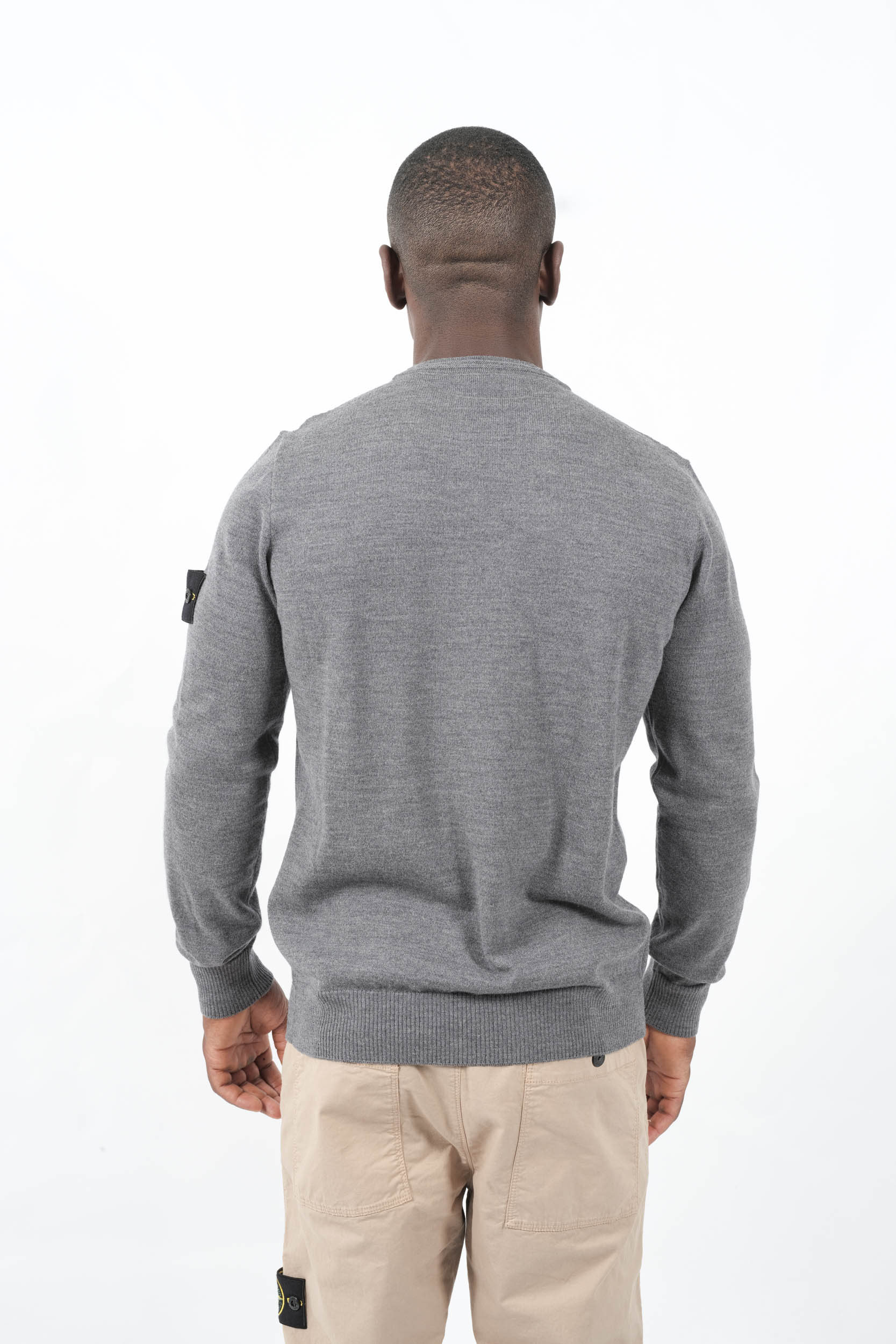  Image du produit PULL STONE ISLAND GRIS PLOMB 5100071-V0M67 - 7