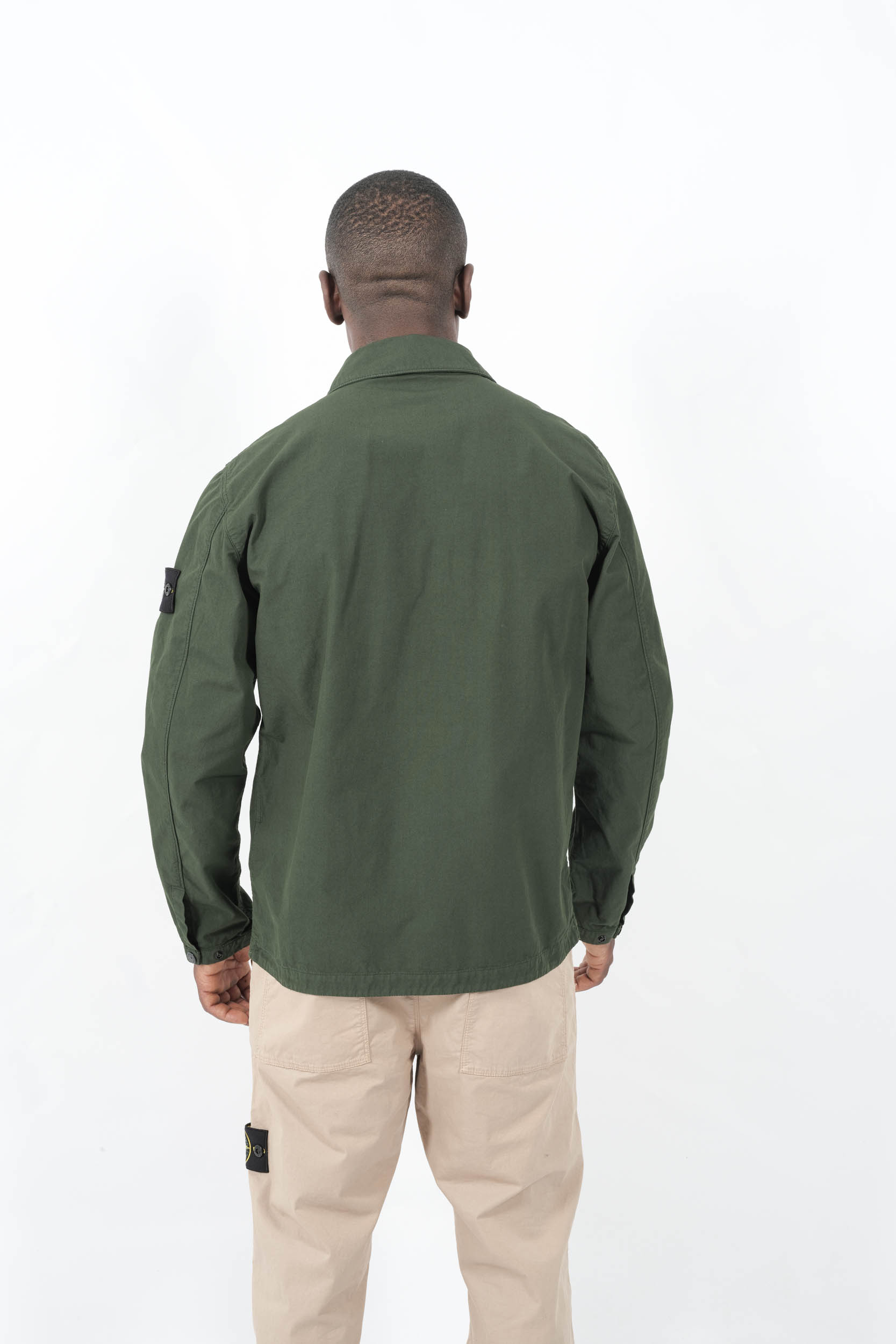  Image du produit SURCHEMISE STONE ISLAND VERTE 1200004-V005E - 7