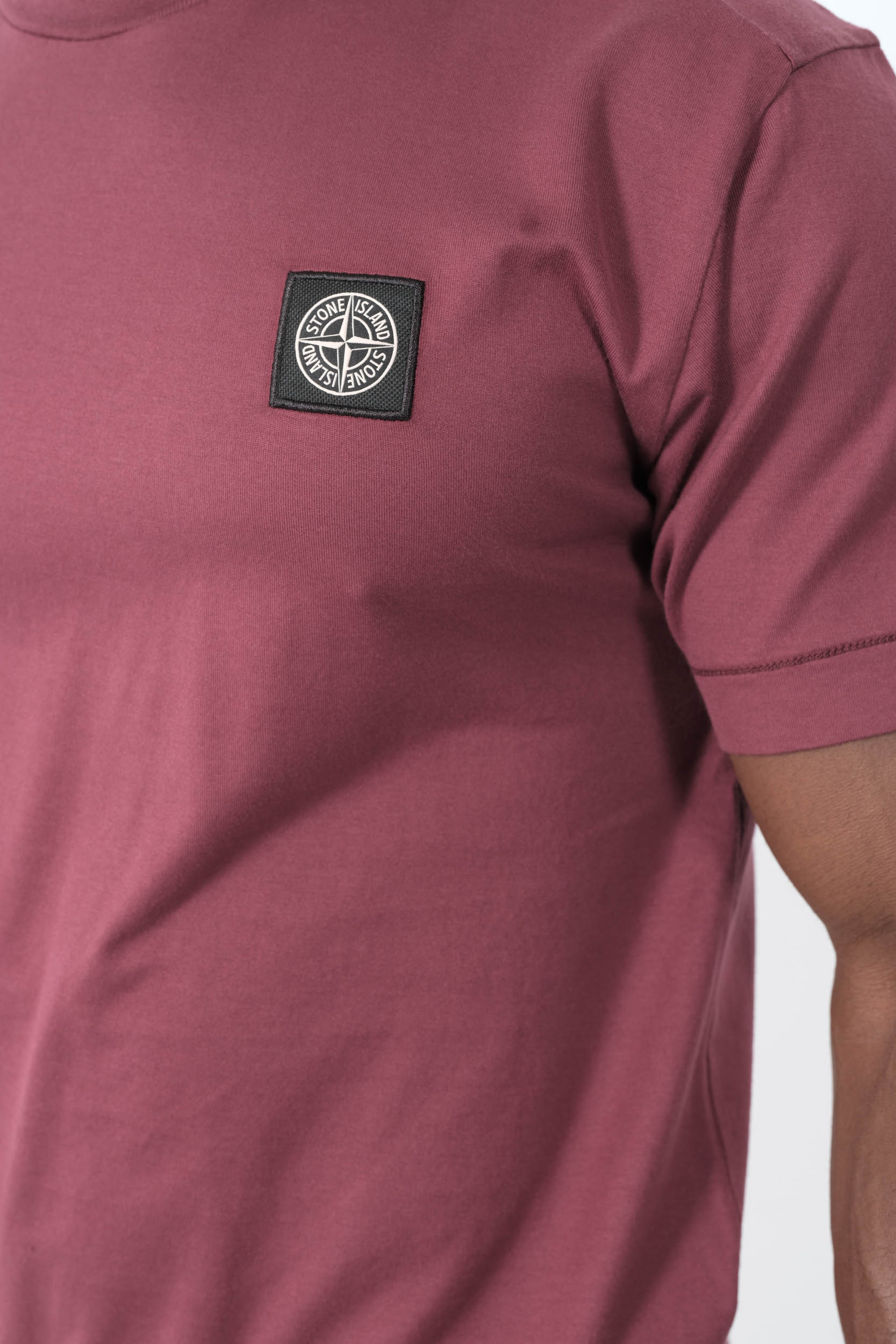  Image du produit TEE-SHIRT STONE ISLAND BORDEAUX 2100027-V0012 - 3