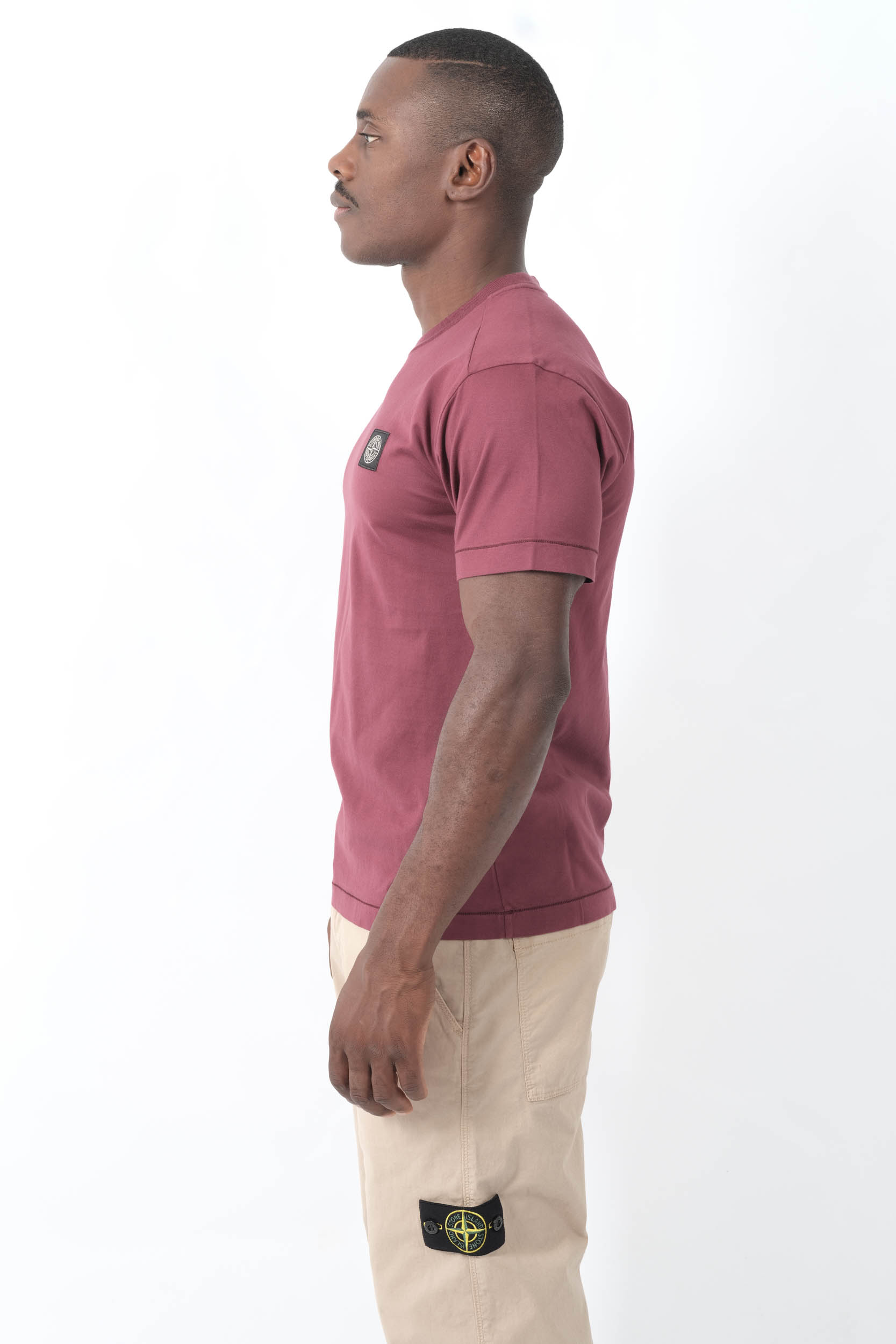  Image du produit TEE-SHIRT STONE ISLAND BORDEAUX 2100027-V0012 - 6