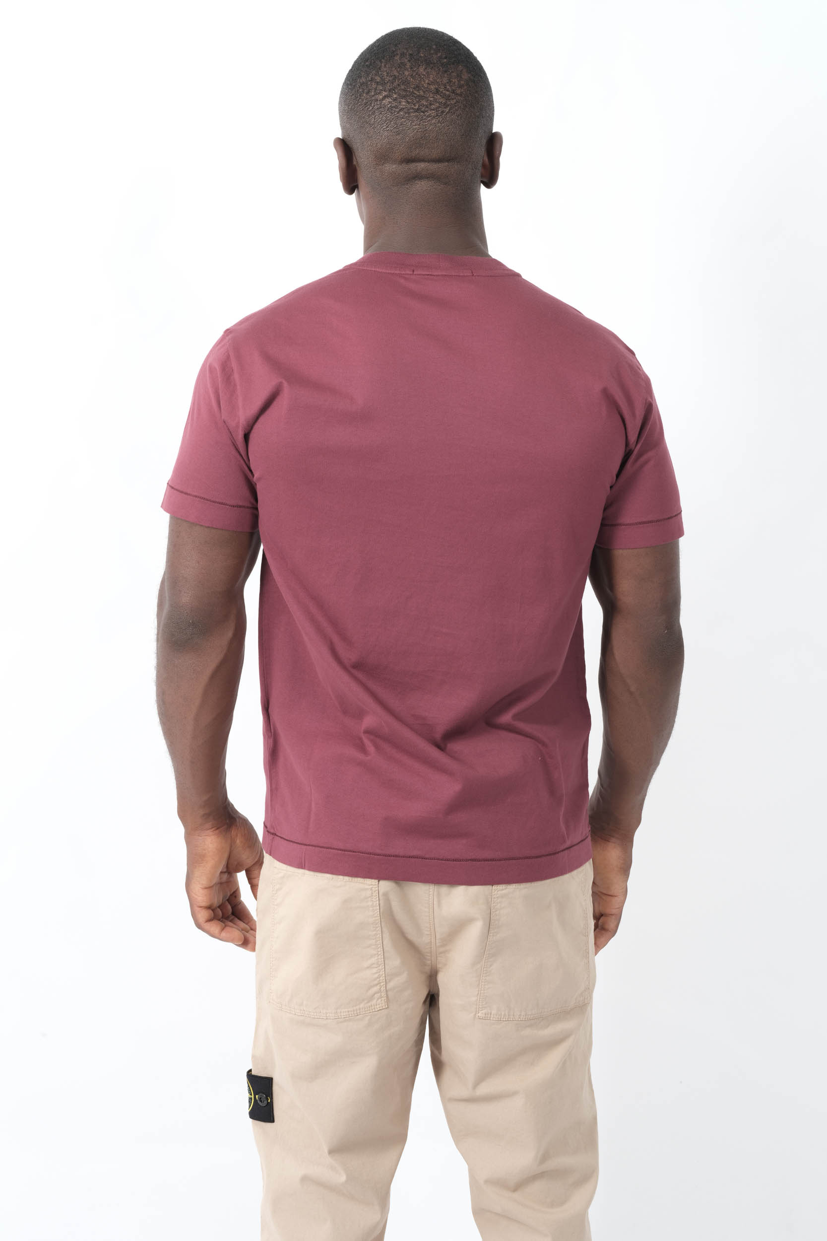  Image du produit TEE-SHIRT STONE ISLAND BORDEAUX 2100027-V0012 - 7