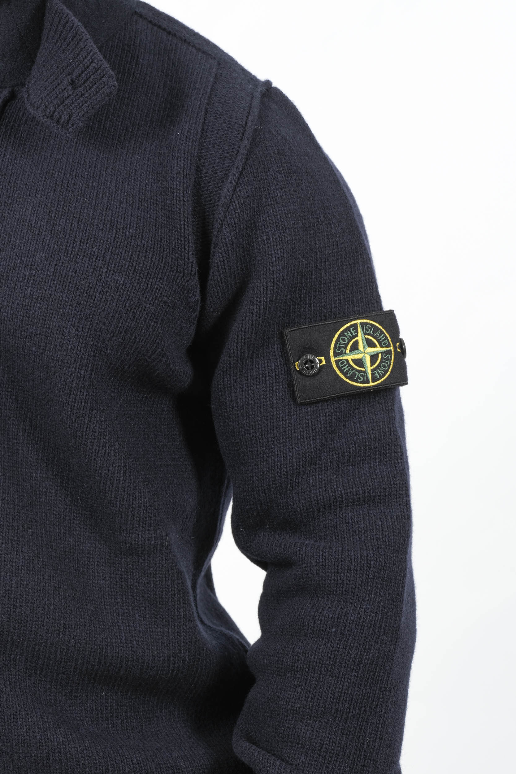 GILET STONE ISLAND AVEC BOUTONS MARINE 5100047-V0020